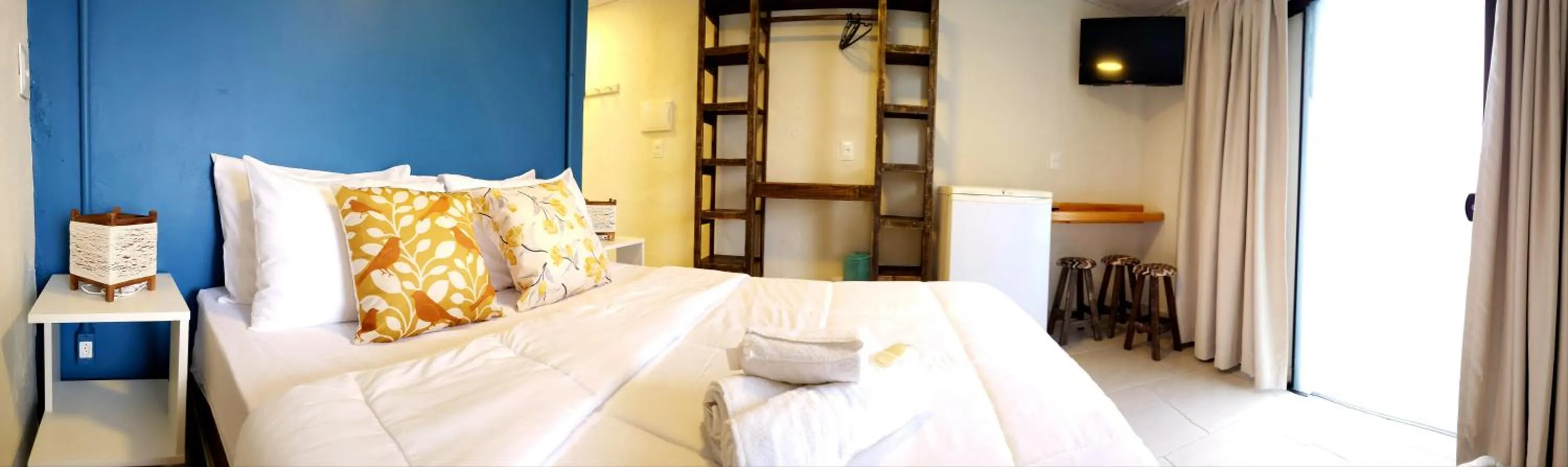 Bed in Pousada Doce Mar