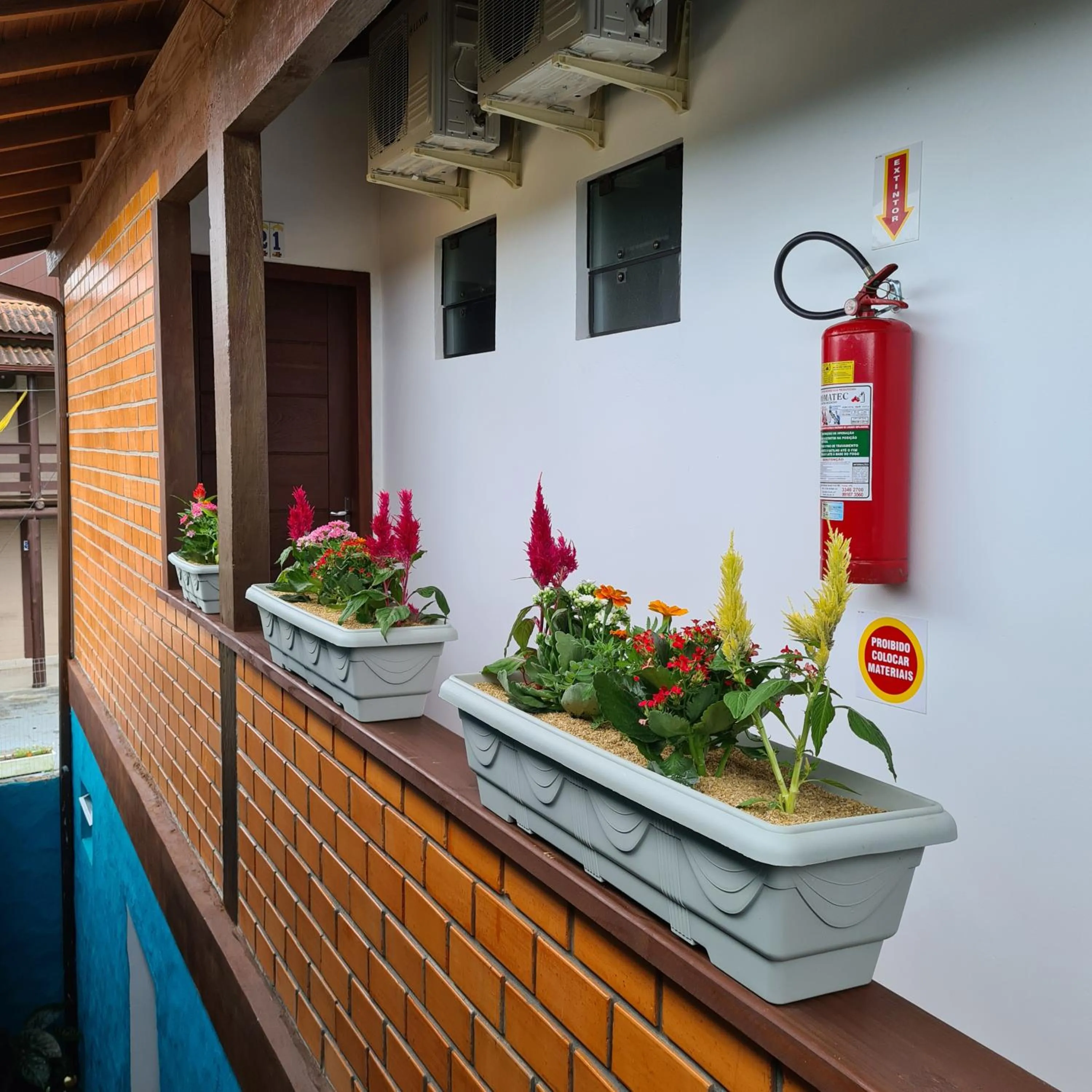 Decorative detail in Pousada Doce Mar