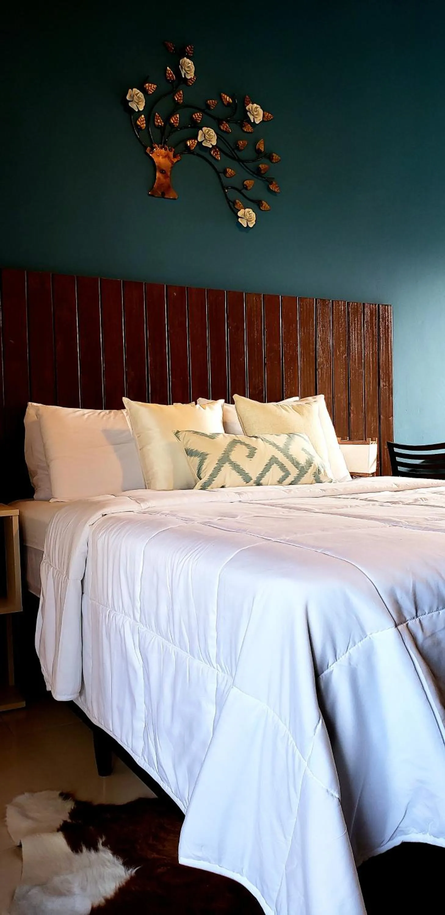 Bed in Pousada Doce Mar