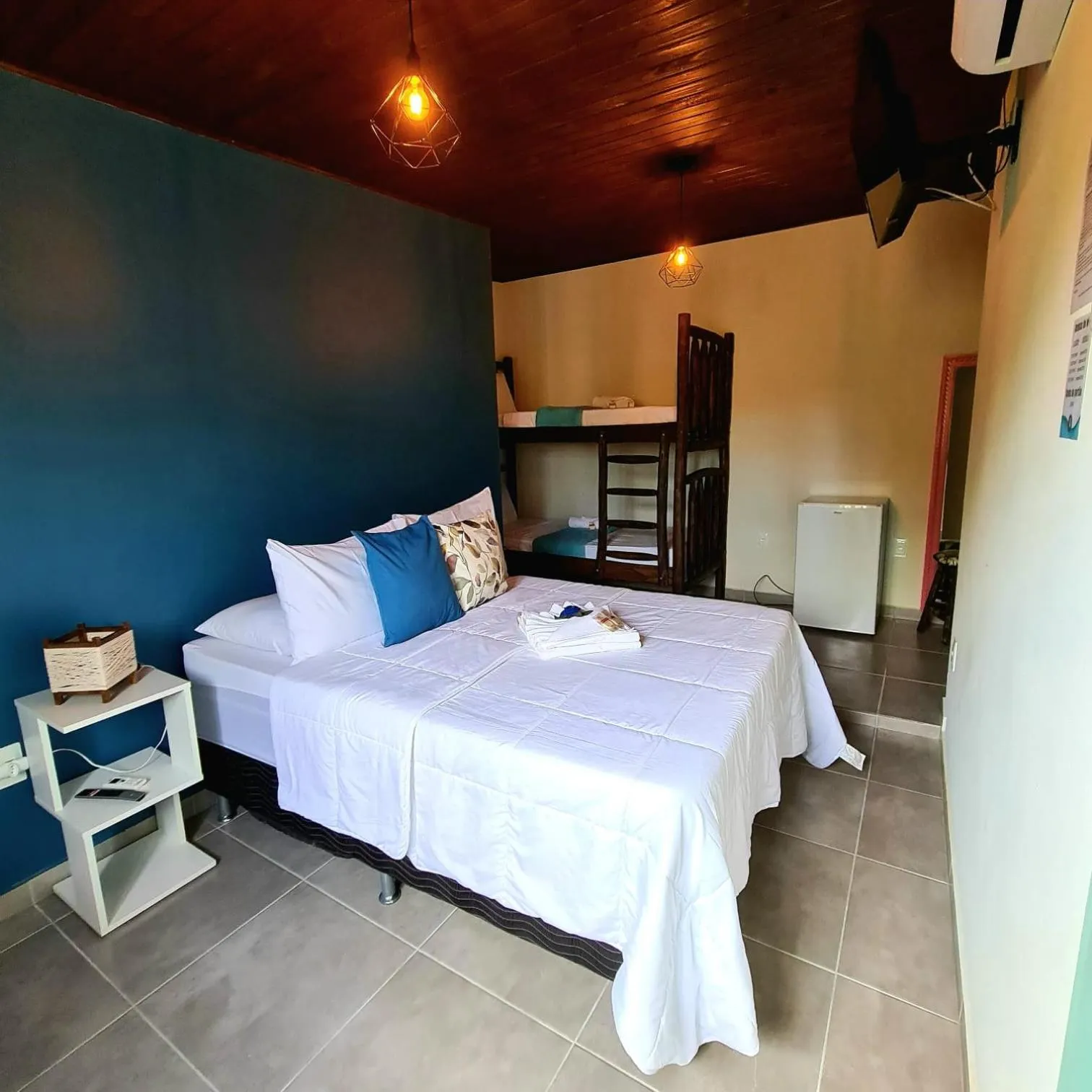 Photo of the whole room, Bed in Pousada Doce Mar