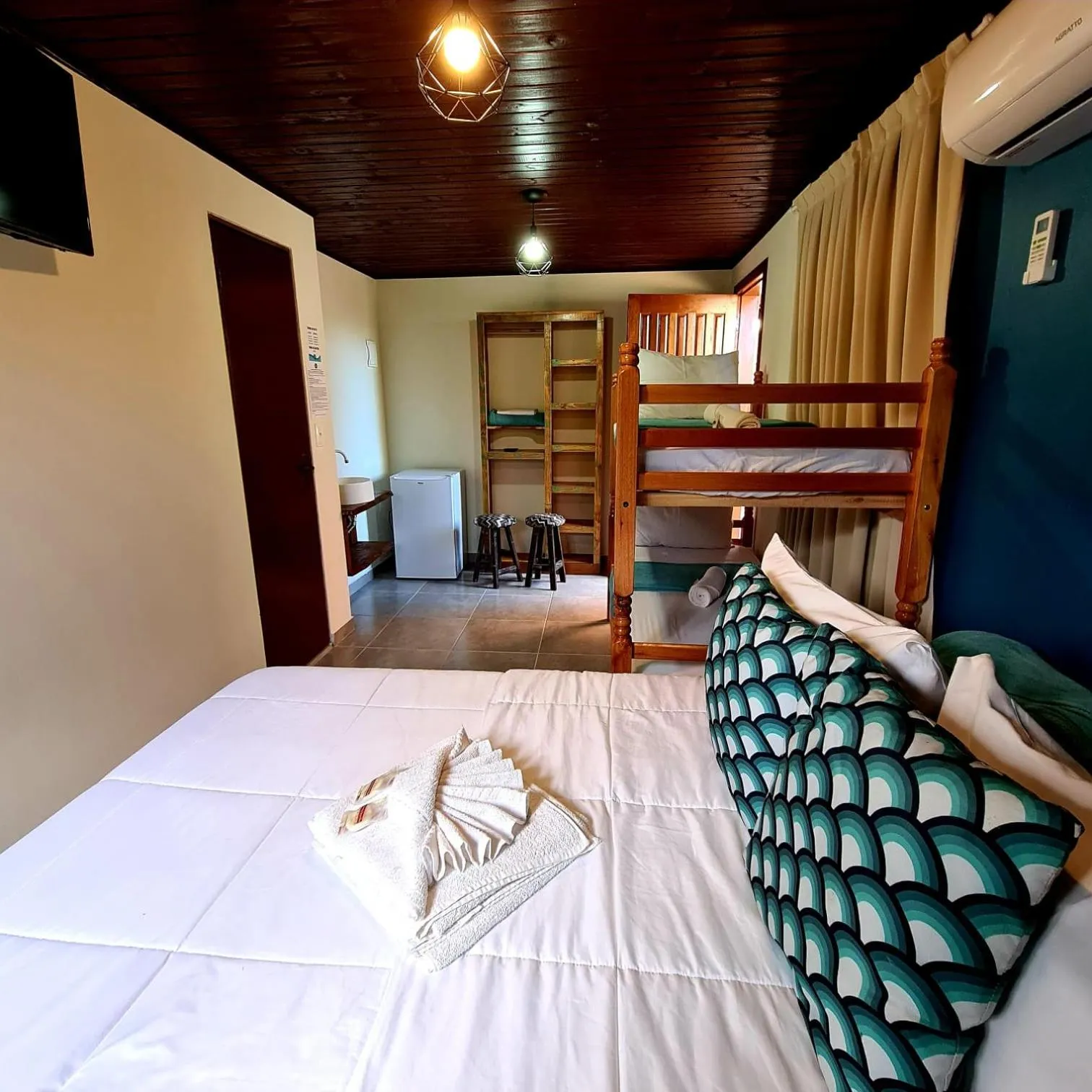 Photo of the whole room, Bed in Pousada Doce Mar