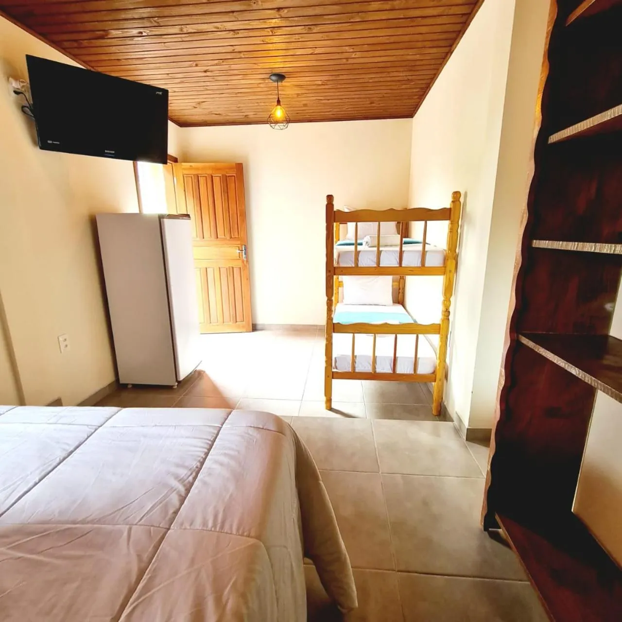 Photo of the whole room, Bed in Pousada Doce Mar