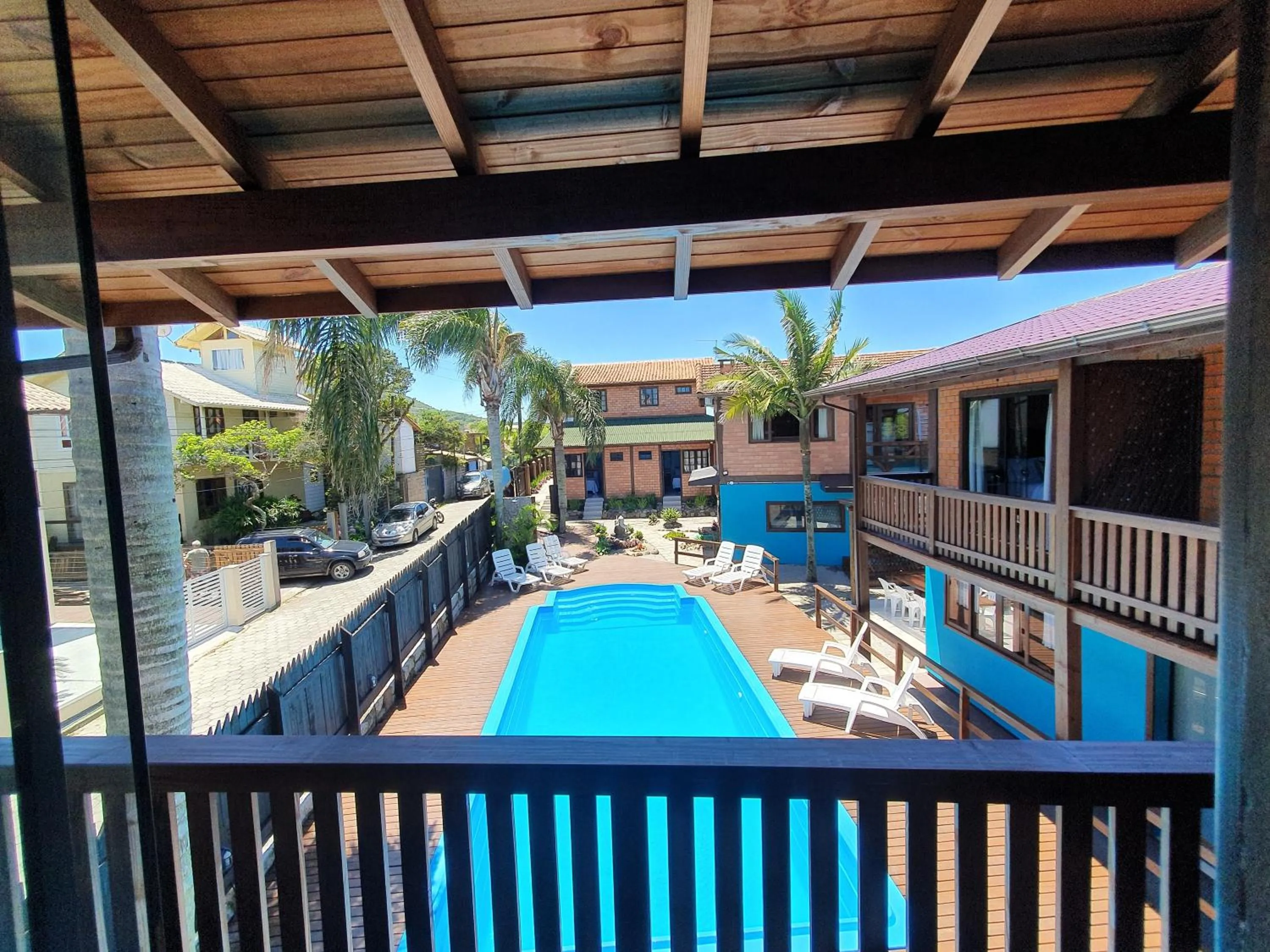 Balcony/Terrace in Pousada Doce Mar