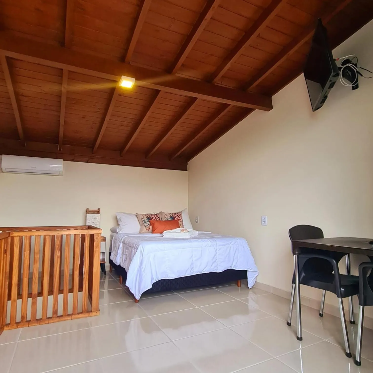 Bed in Pousada Doce Mar