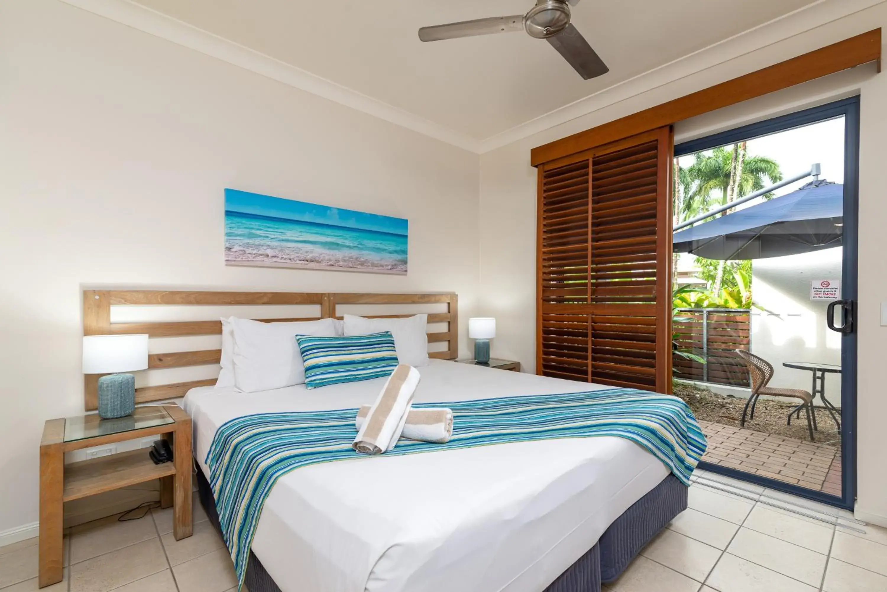 Bedroom, Bed in Meridian at Port Douglas - Adults Only Bedroom, Bed in Meridian at Port Douglas - Adults Only