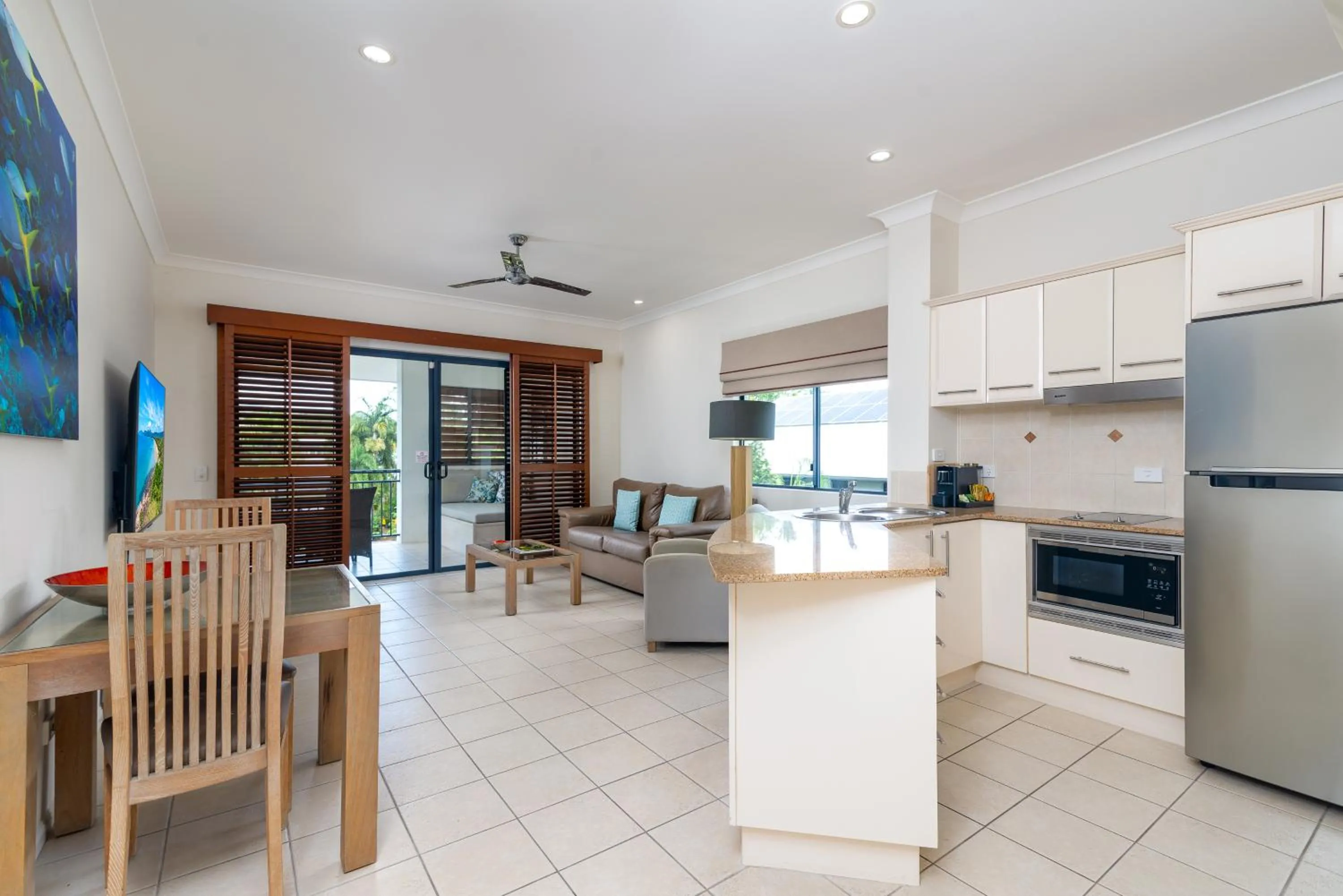 Kitchen or kitchenette in Meridian at Port Douglas - Adults Only