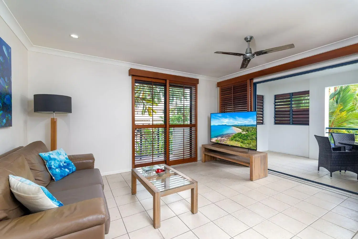 Living room in Meridian at Port Douglas - Adults Only Living room in Meridian at Port Douglas - Adults Only