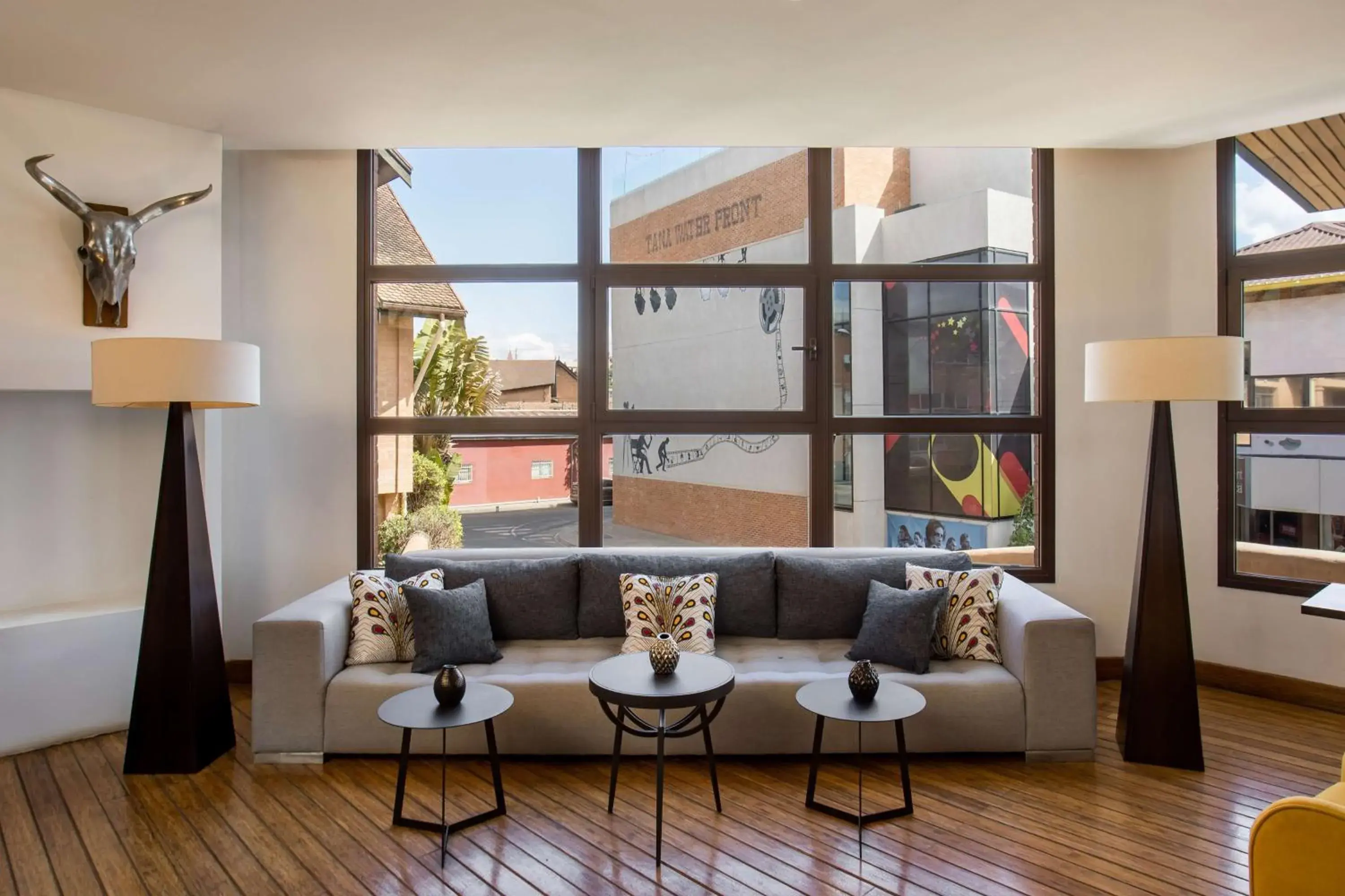 Lobby or reception in Radisson Hotel Tamboho Waterfront Antananarivo Lobby or reception in Radisson Hotel Tamboho Waterfront Antananarivo