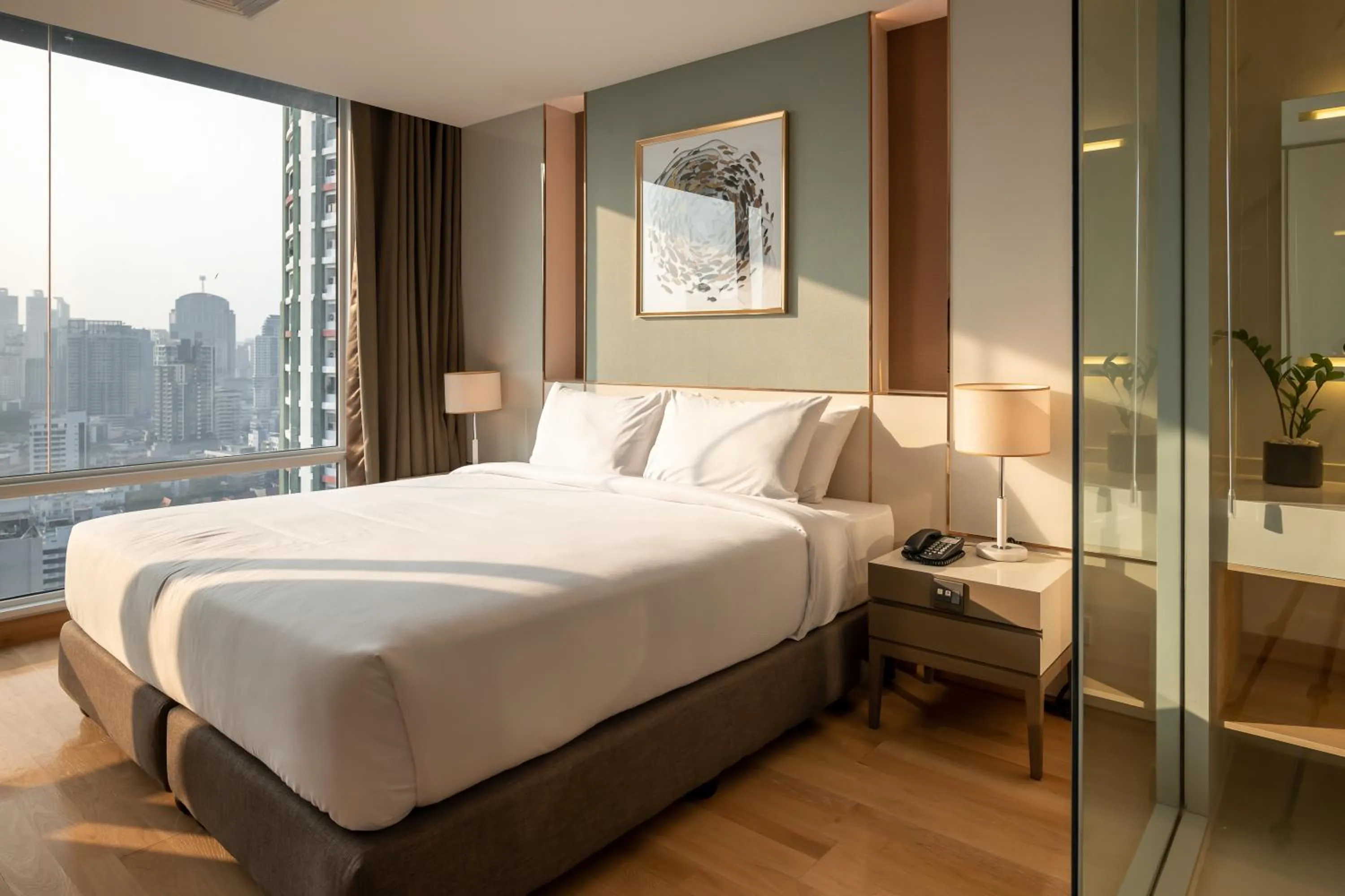 Decorative detail, Bed in Jasmine 59 Hotel