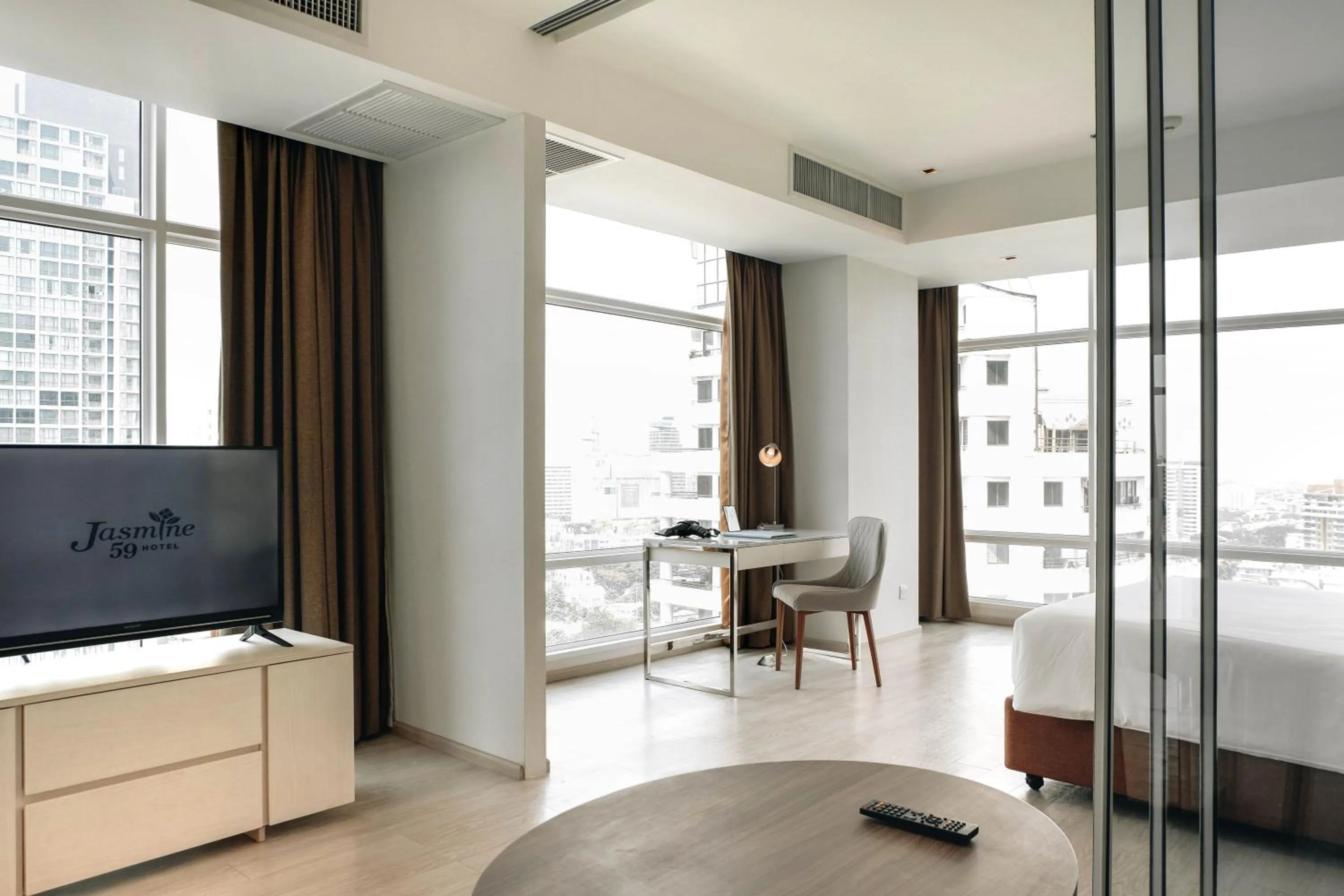 Bed in Jasmine 59 Hotel