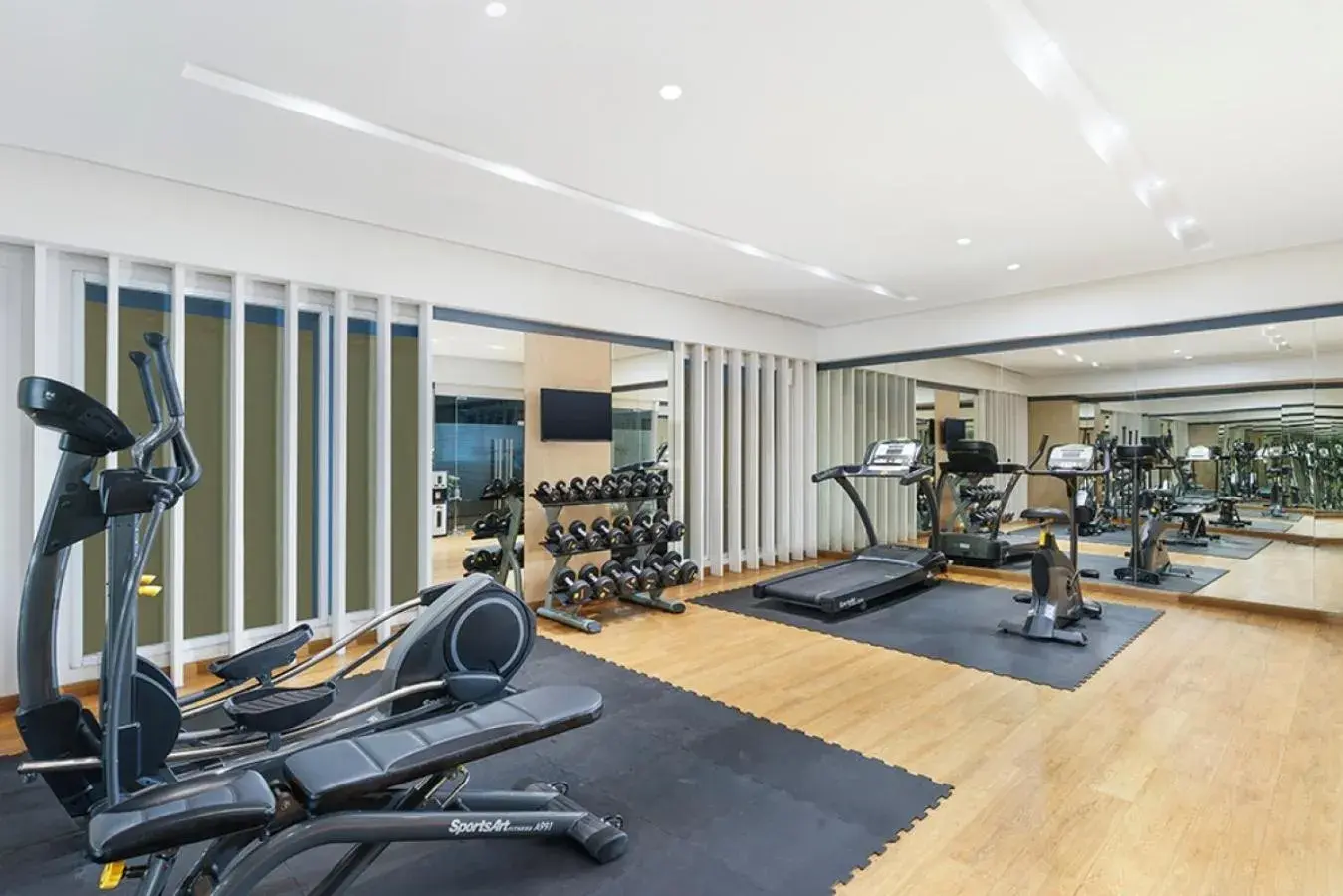 Fitness centre/facilities in Swiss-Belinn Modern Cikande Fitness centre/facilities in Swiss-Belinn Modern Cikande