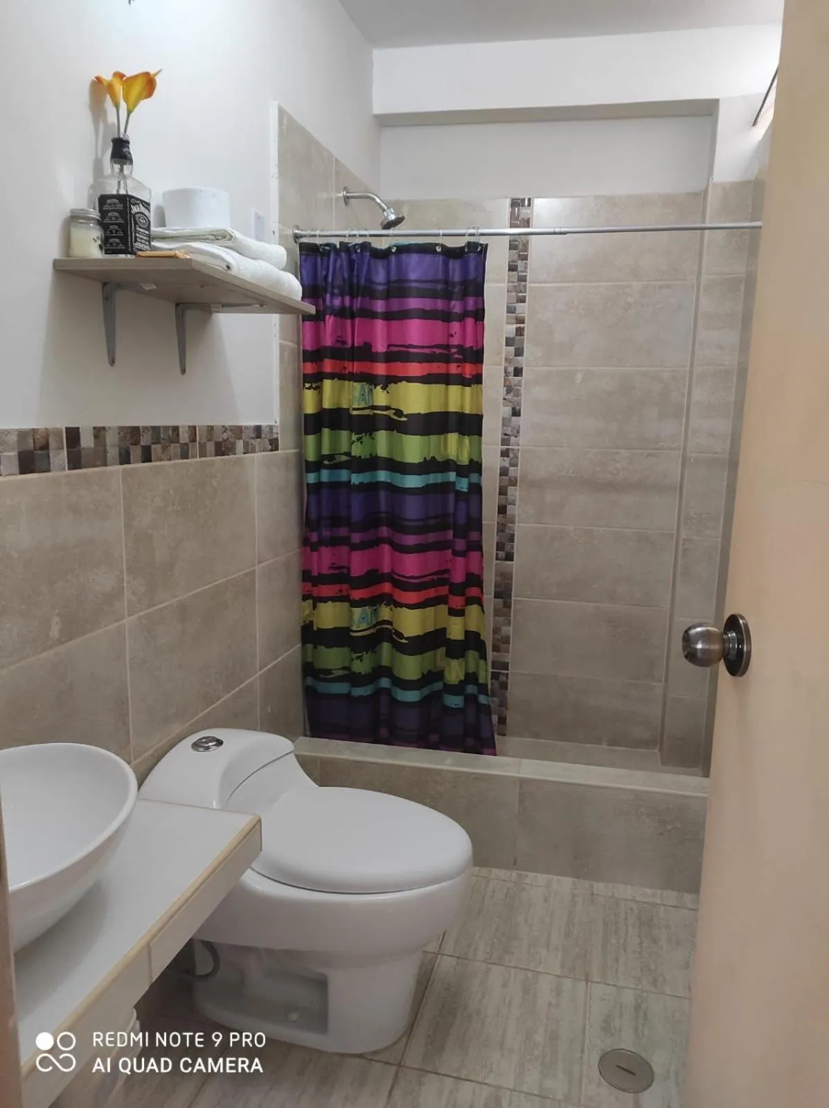 Shower in Departamentos Bellavista La Alborada Huaraz