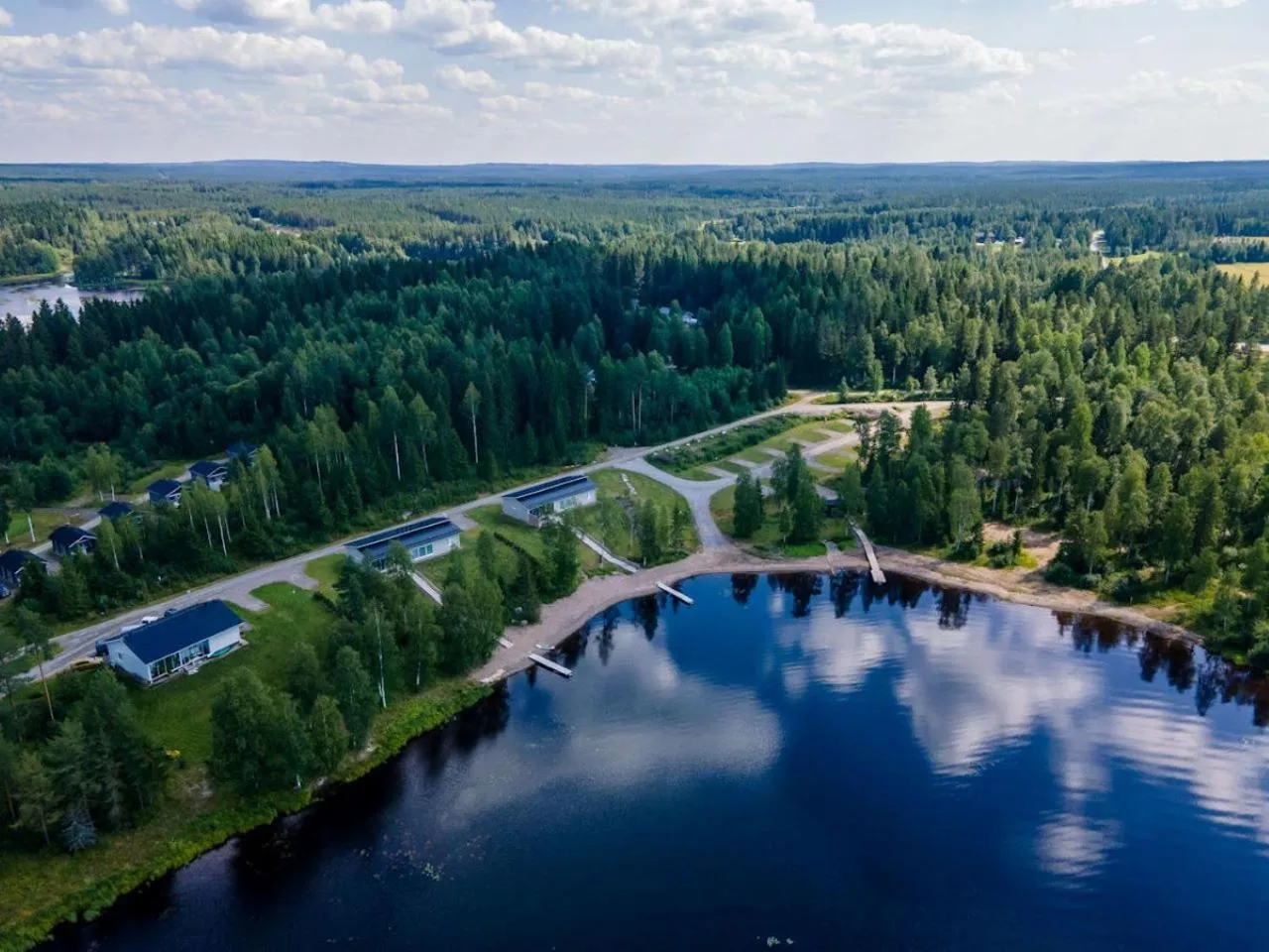 Property building in Kajaani Cottages