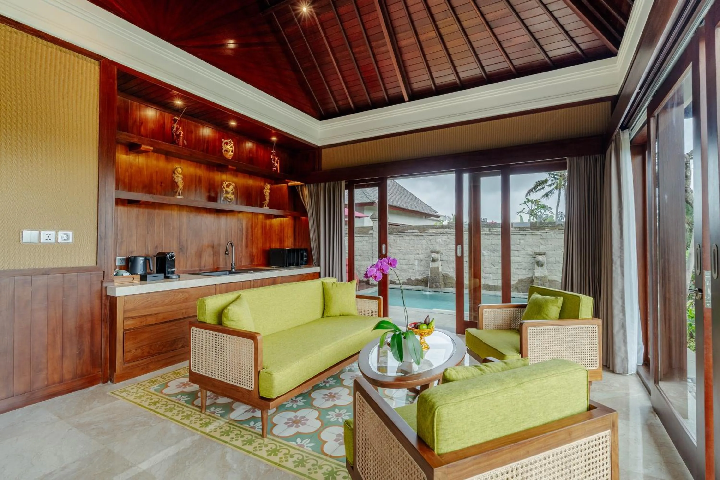 Living room in Arkamara Dijiwa Ubud