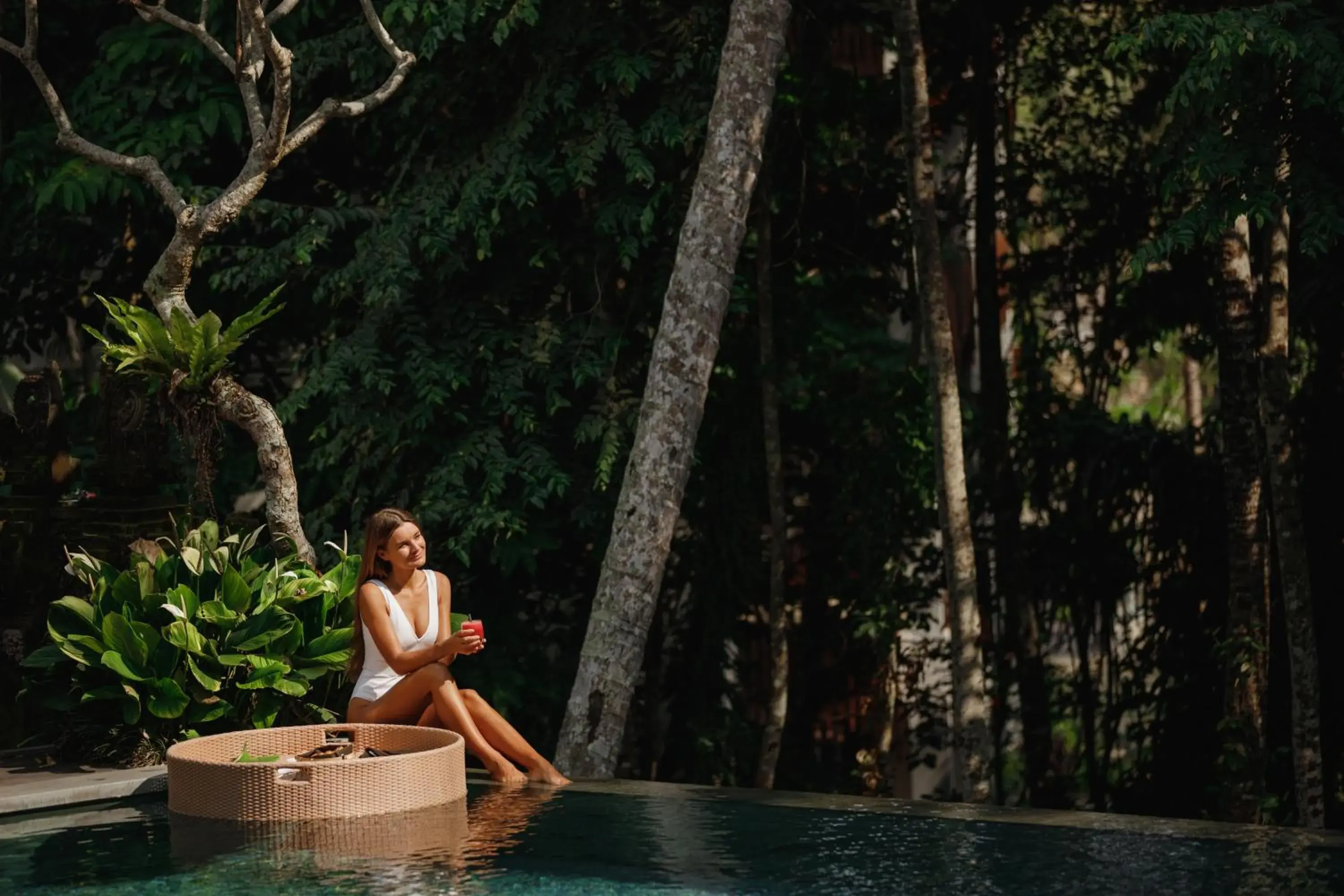 Swimming pool in Arkamara Dijiwa Ubud Swimming pool in Arkamara Dijiwa Ubud