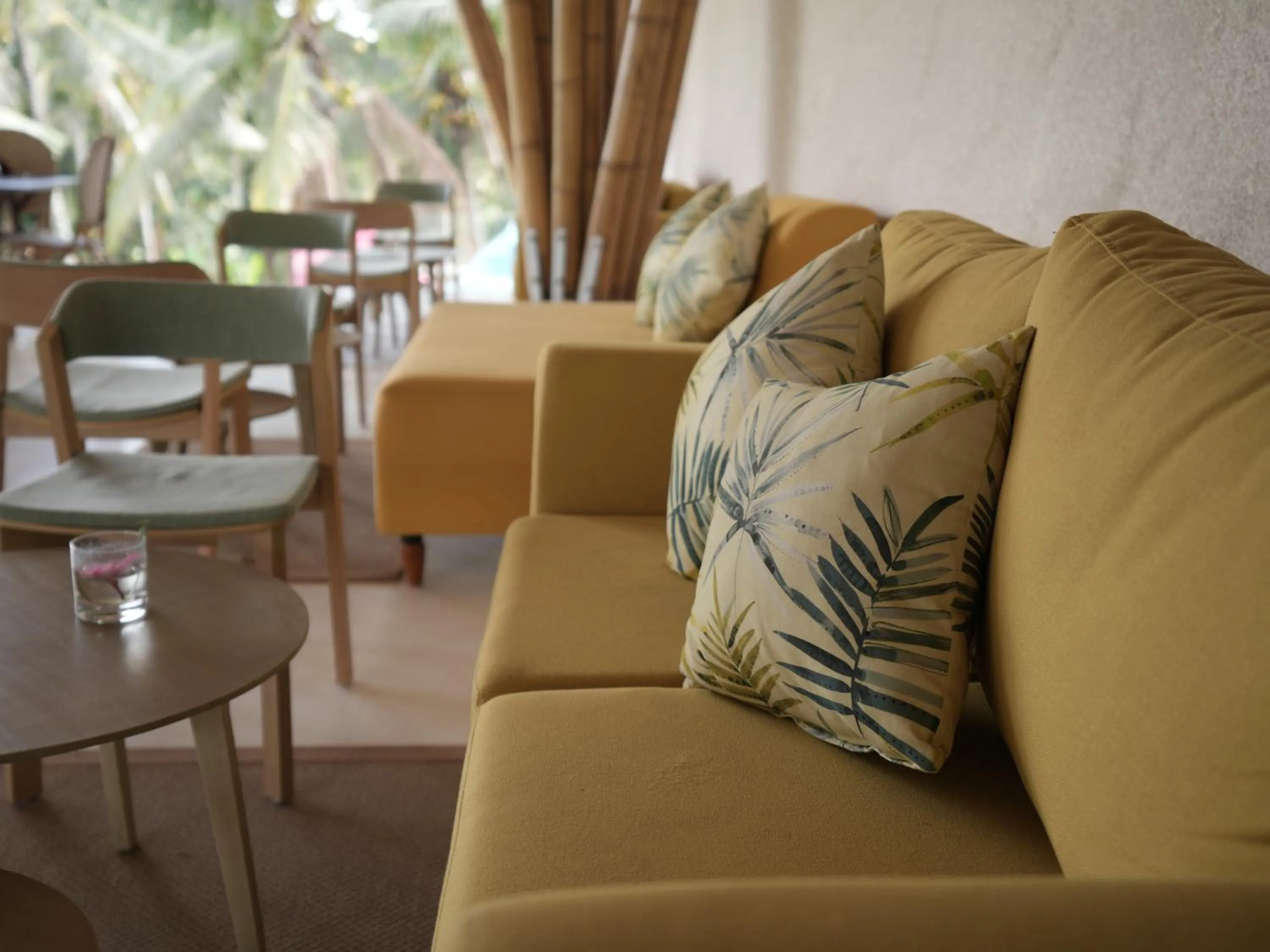 Seating area in Daun Lebar Villas