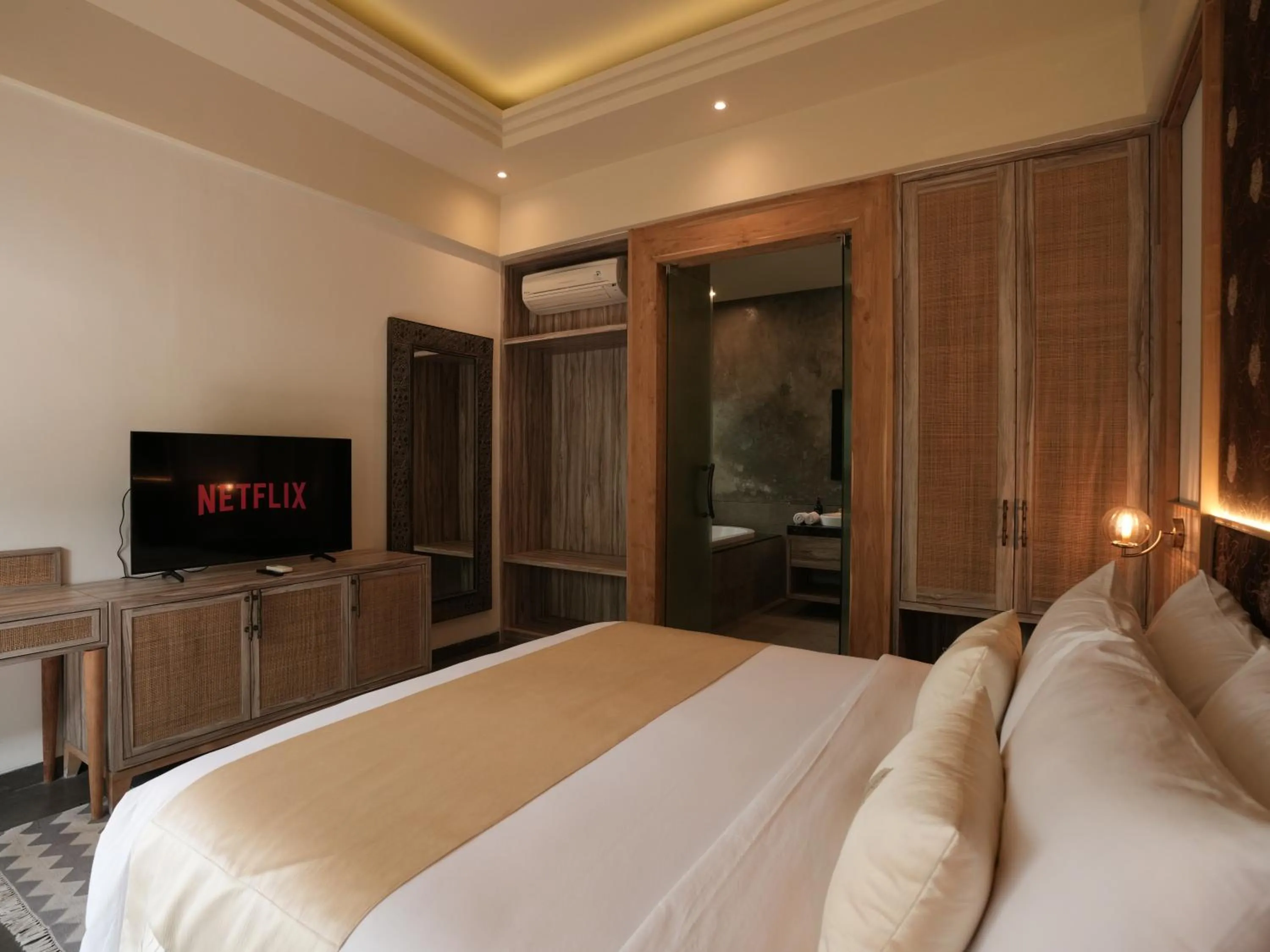 Bed in Daun Lebar Villas