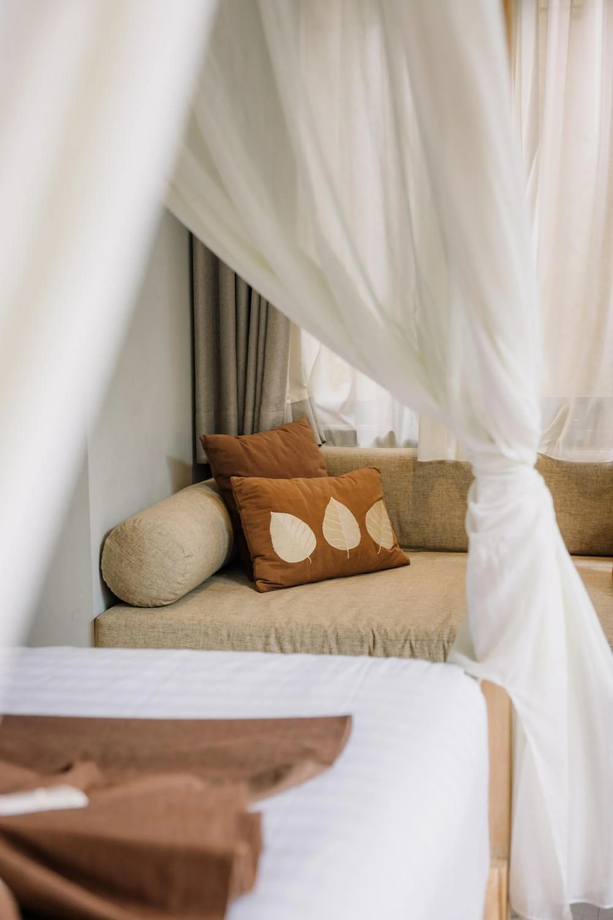 Bed in Daun Lebar Villas