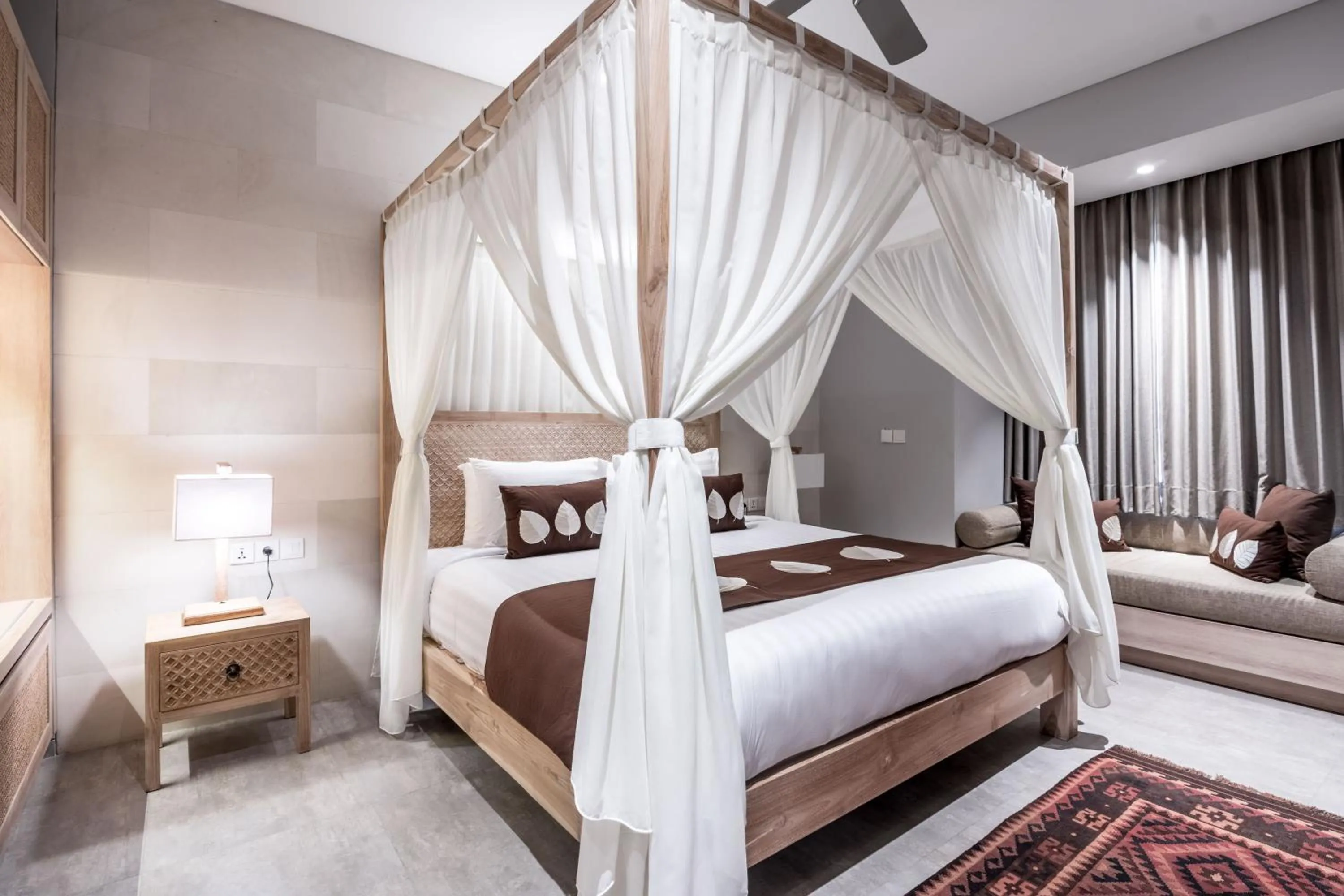 Bed in Daun Lebar Villas