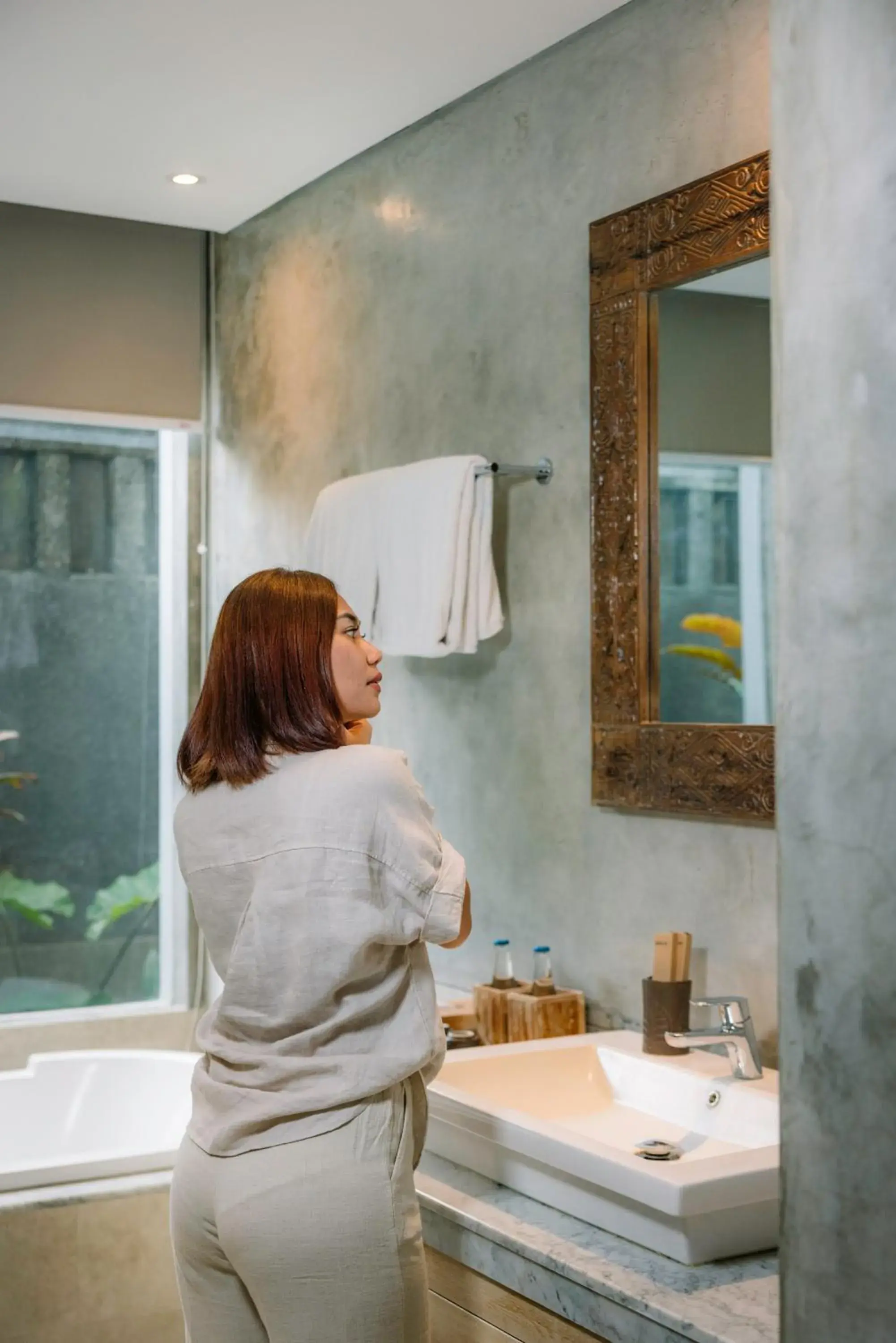 Bathroom in Daun Lebar Villas Bathroom in Daun Lebar Villas