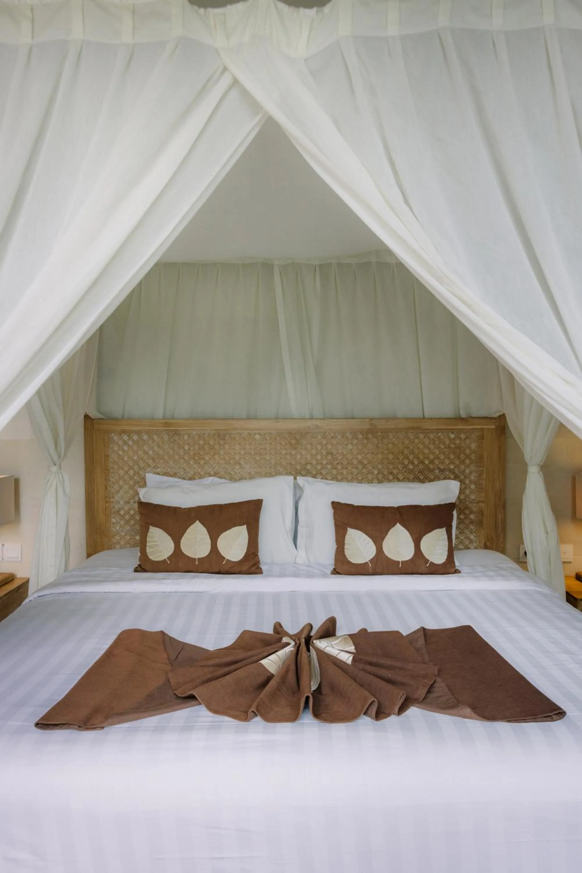 Bed in Daun Lebar Villas