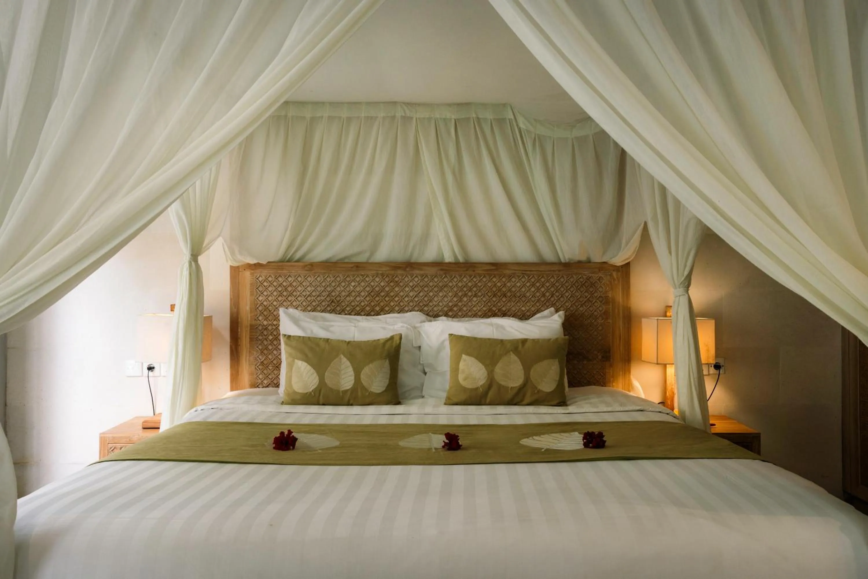 Bed in Daun Lebar Villas