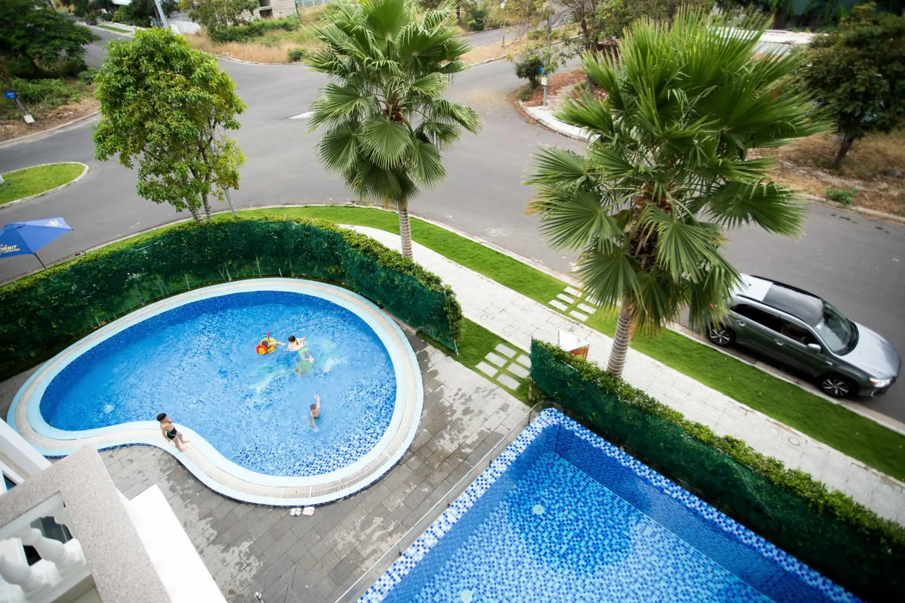 Pool view in Orbit Hotel Nha Trang Pool view in Orbit Hotel Nha Trang