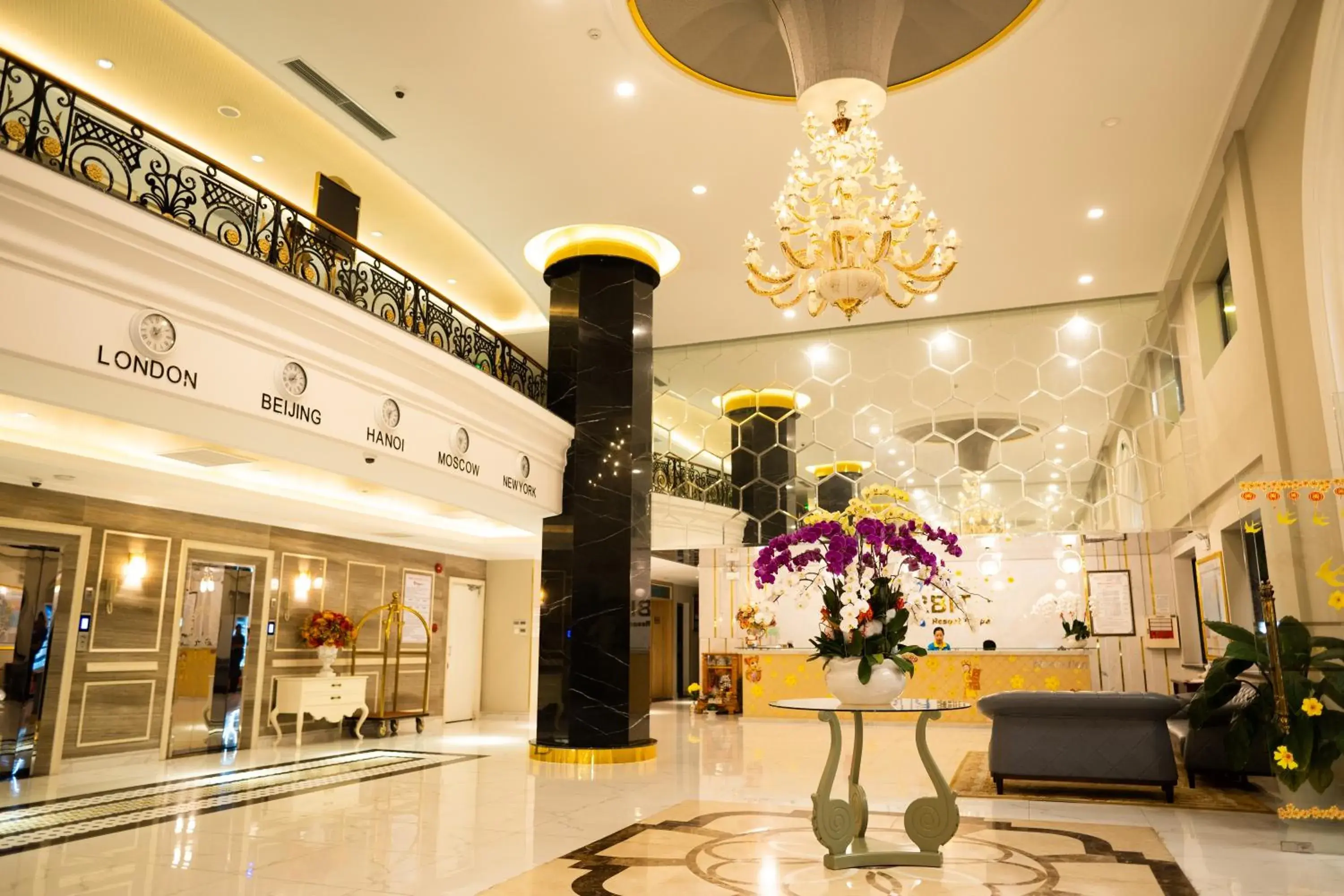 Lobby or reception in Orbit Hotel Nha Trang Lobby or reception in Orbit Hotel Nha Trang