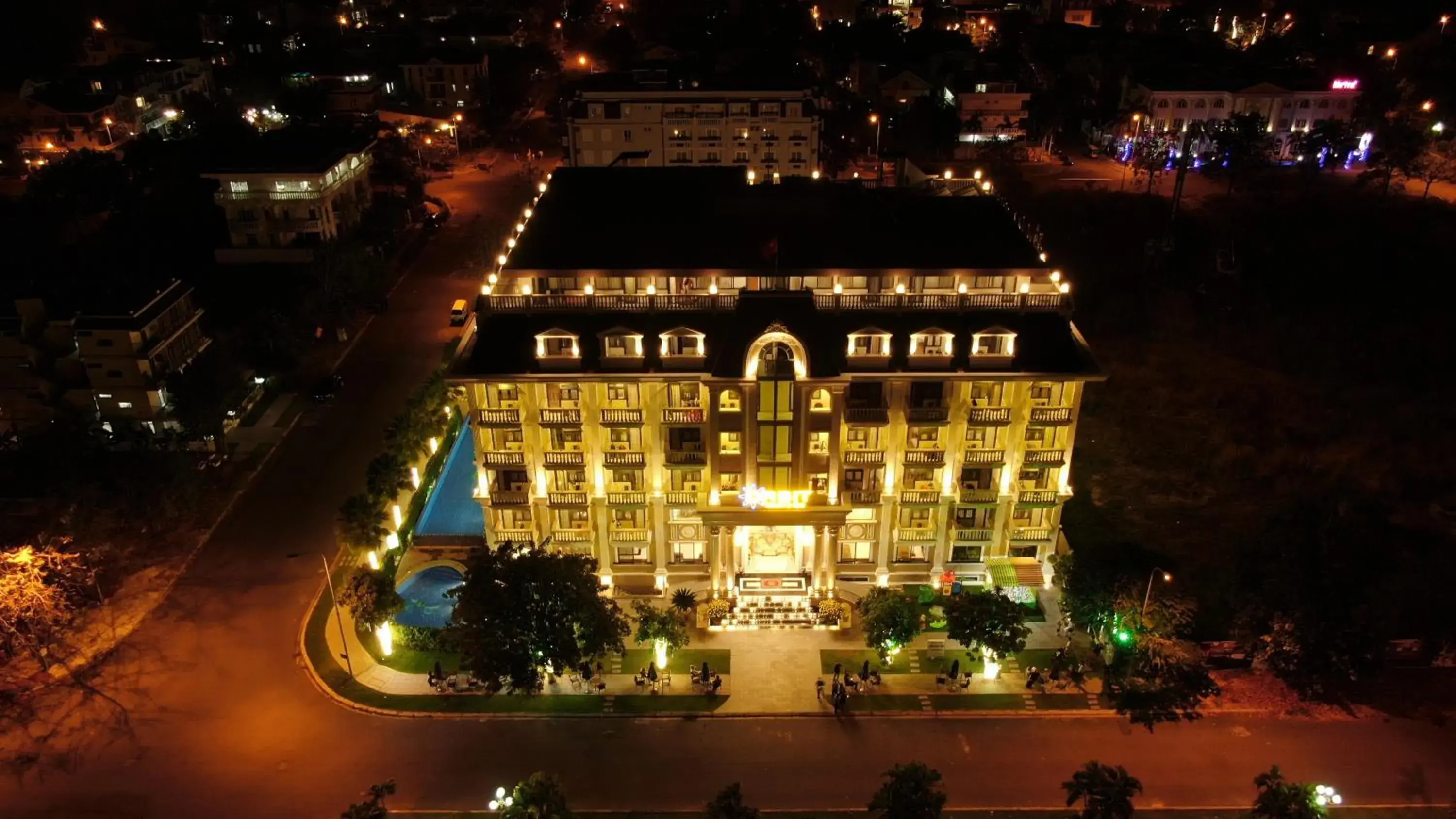 Property building in Orbit Hotel Nha Trang Property building in Orbit Hotel Nha Trang