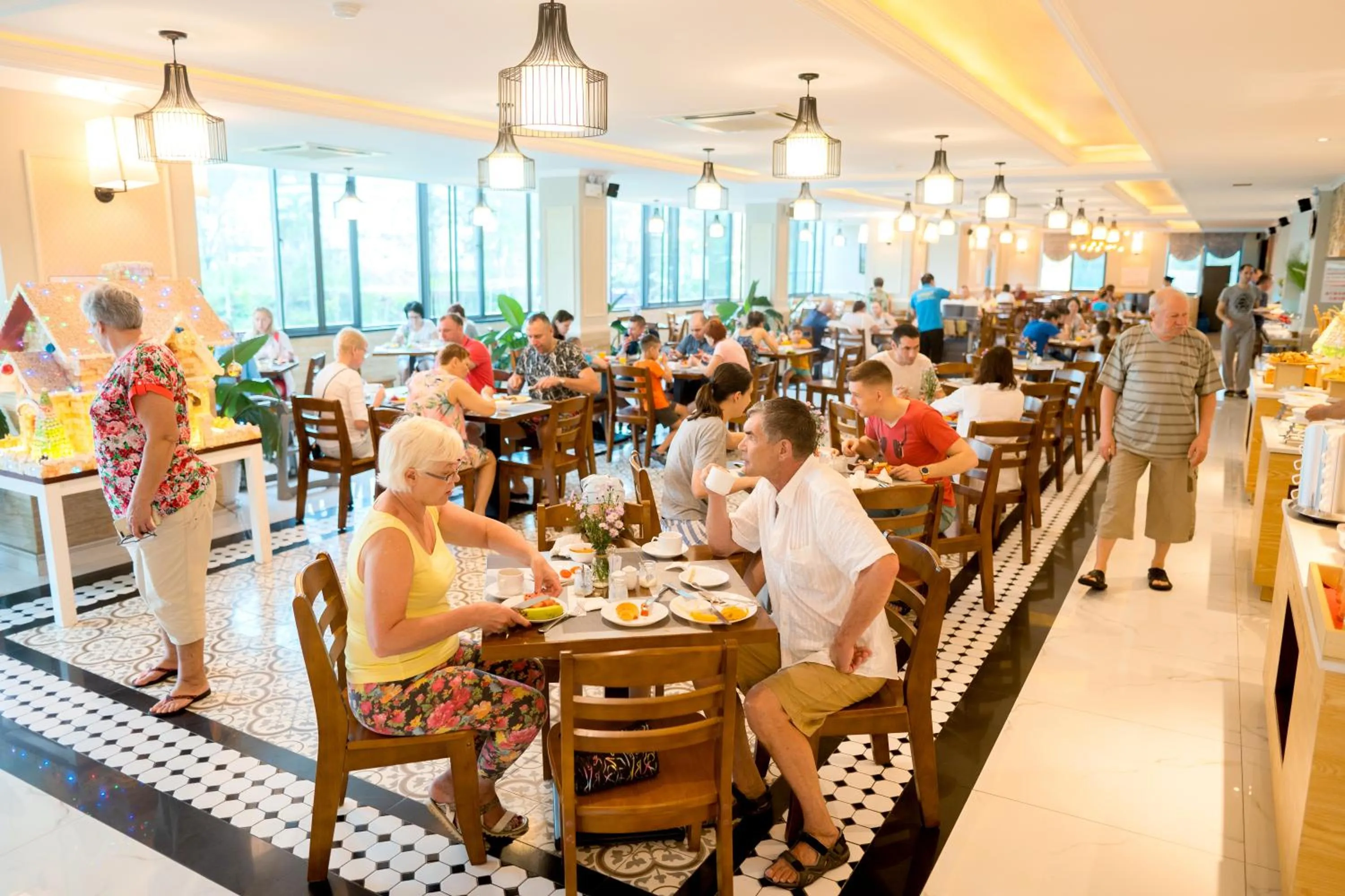 Restaurant/places to eat in Orbit Hotel Nha Trang