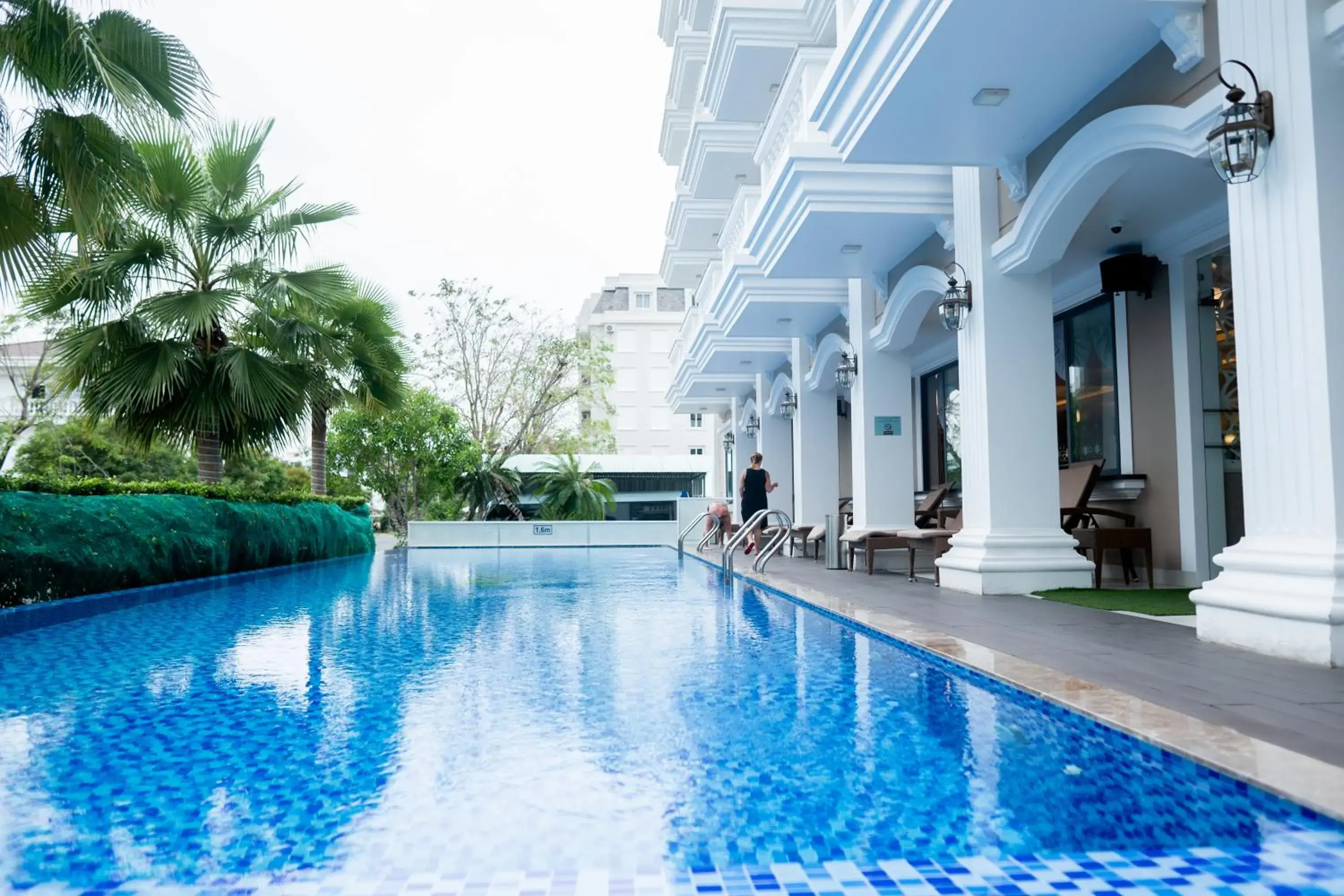 Pool view in Orbit Hotel Nha Trang Pool view in Orbit Hotel Nha Trang