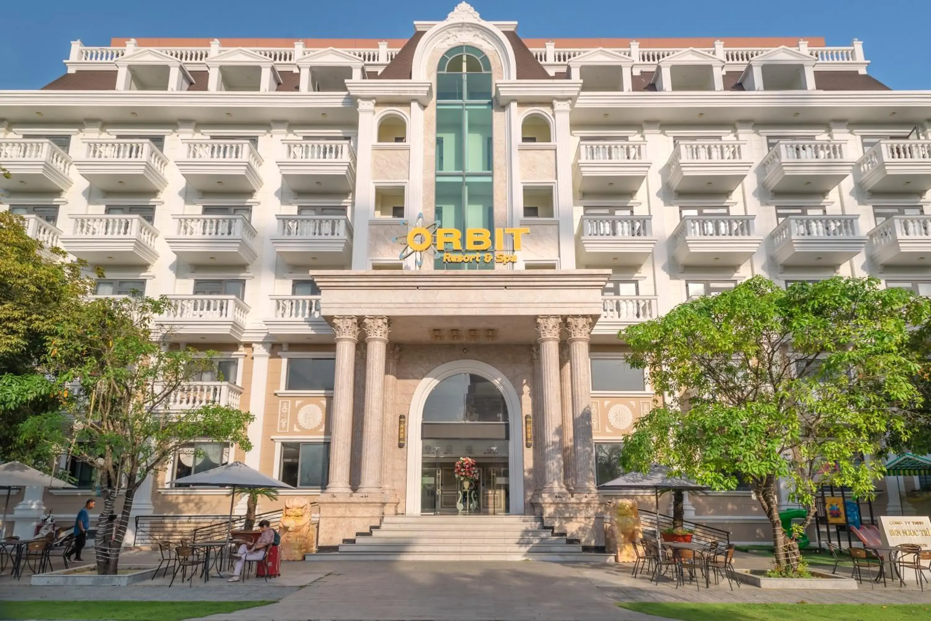 Property building in Orbit Hotel Nha Trang Property building in Orbit Hotel Nha Trang