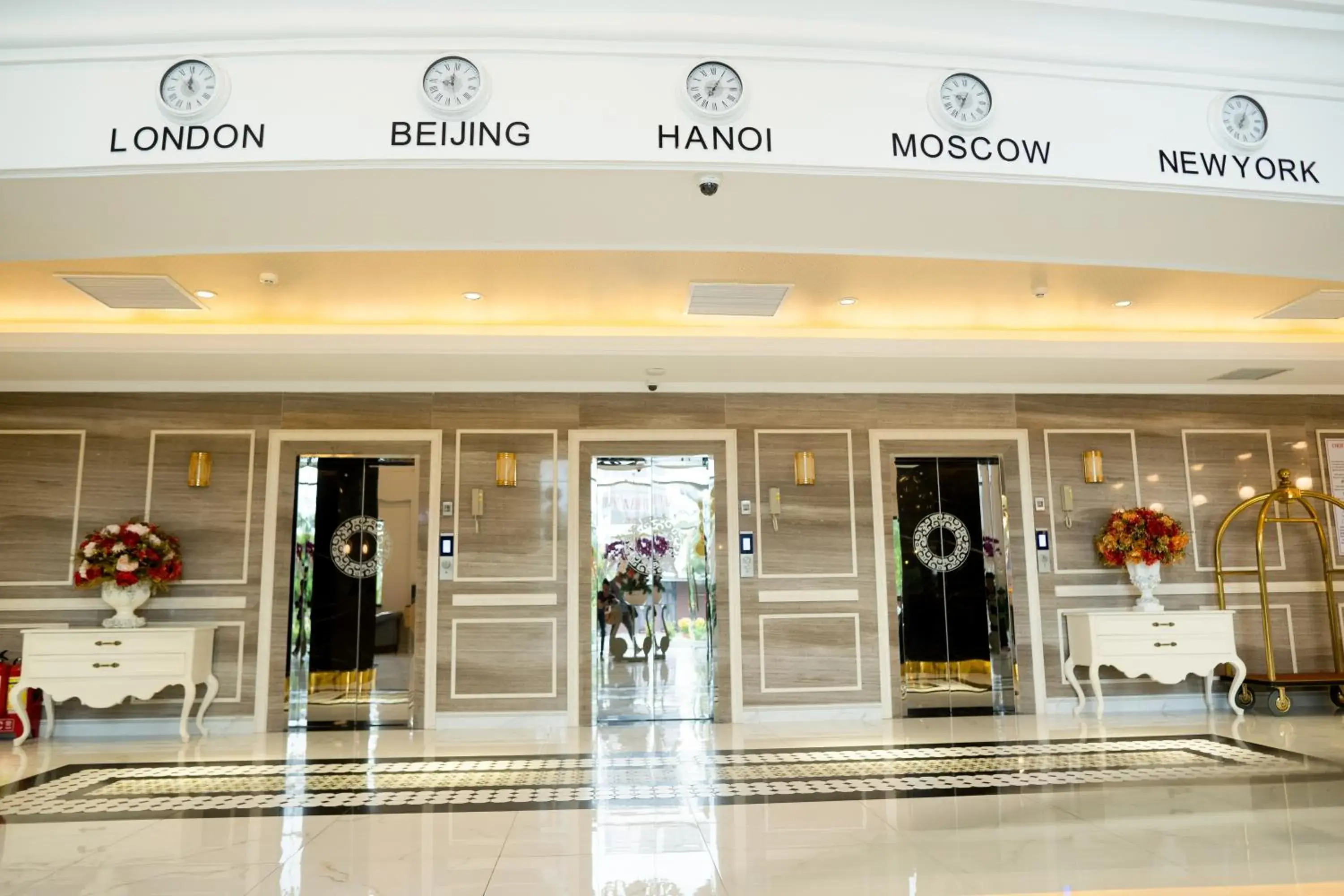 Lobby or reception in Orbit Hotel Nha Trang Lobby or reception in Orbit Hotel Nha Trang