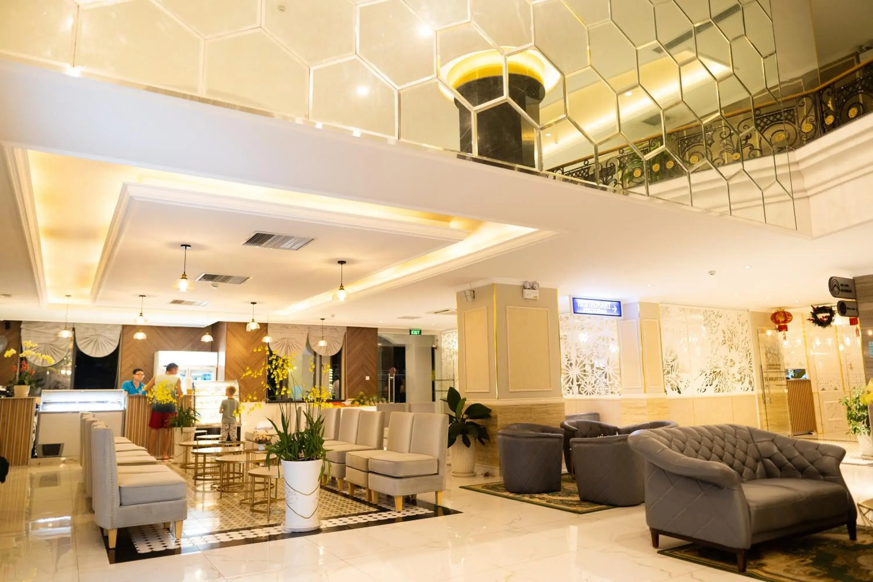 Lobby or reception in Orbit Hotel Nha Trang Lobby or reception in Orbit Hotel Nha Trang