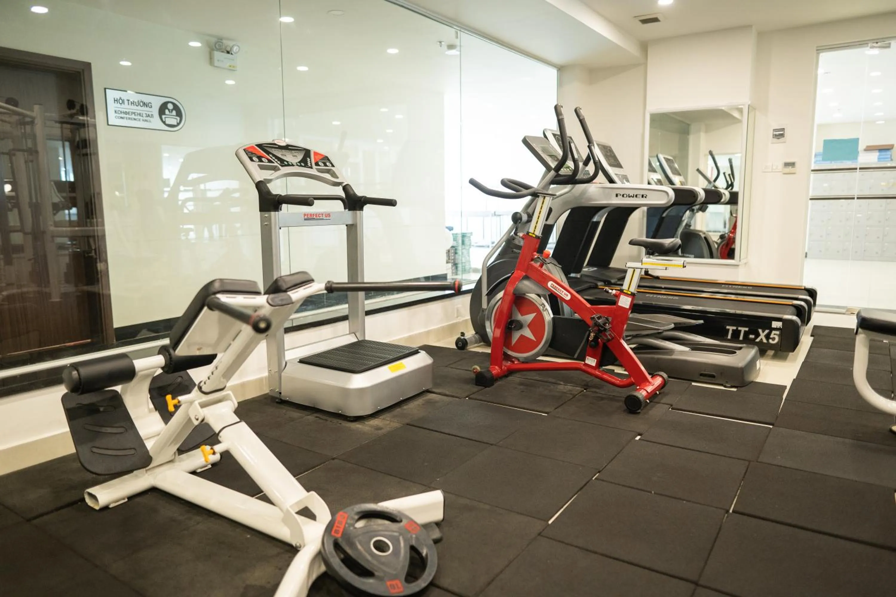 Fitness centre/facilities in Orbit Hotel Nha Trang