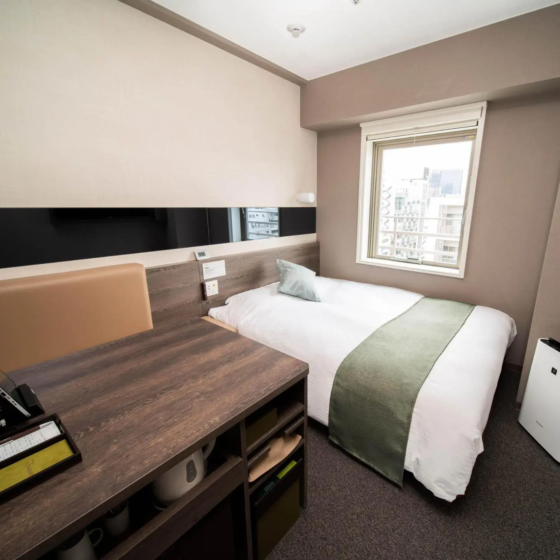 Bed in Super Hotel Premier Ginza Bed in Super Hotel Premier Ginza