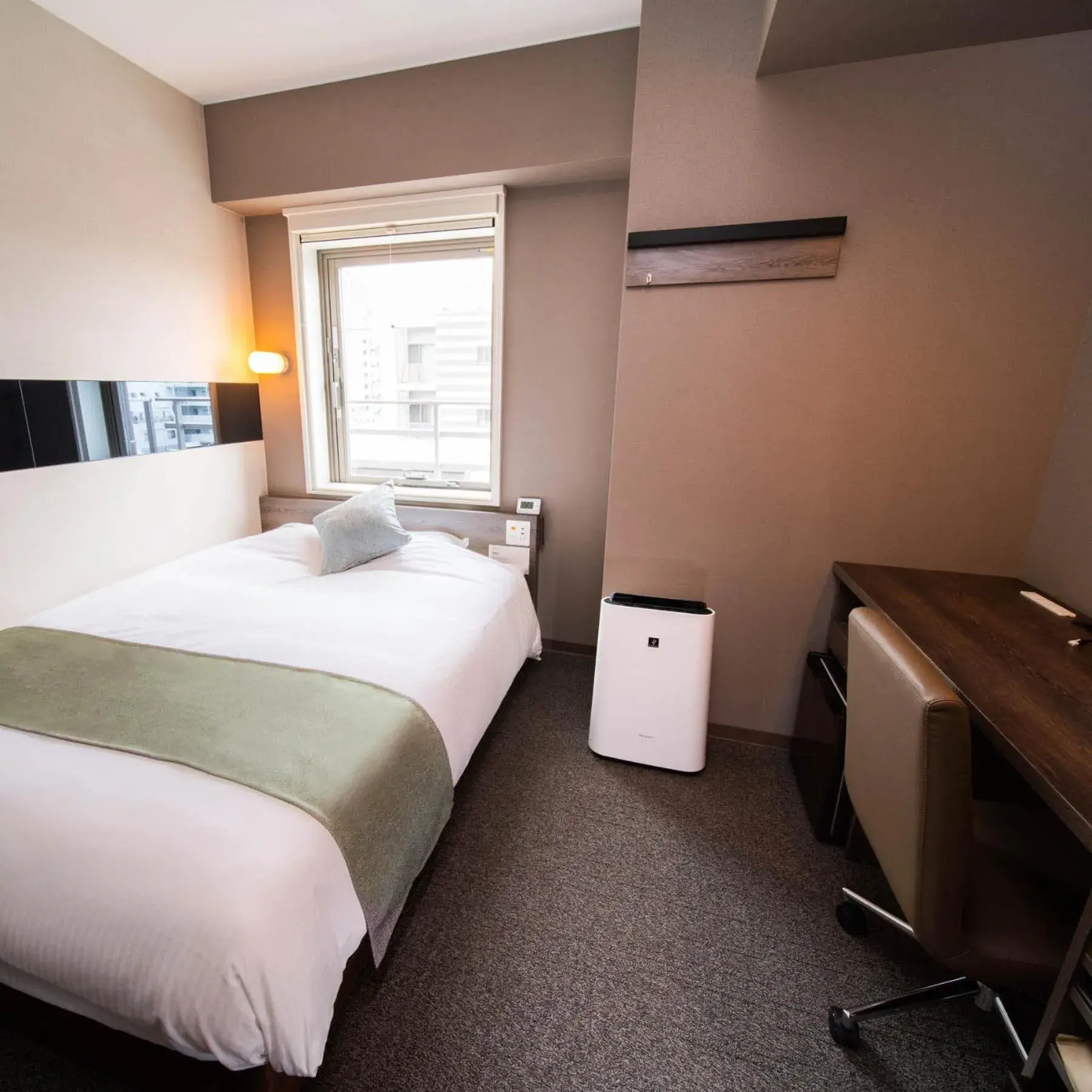 Bed in Super Hotel Premier Ginza Bed in Super Hotel Premier Ginza