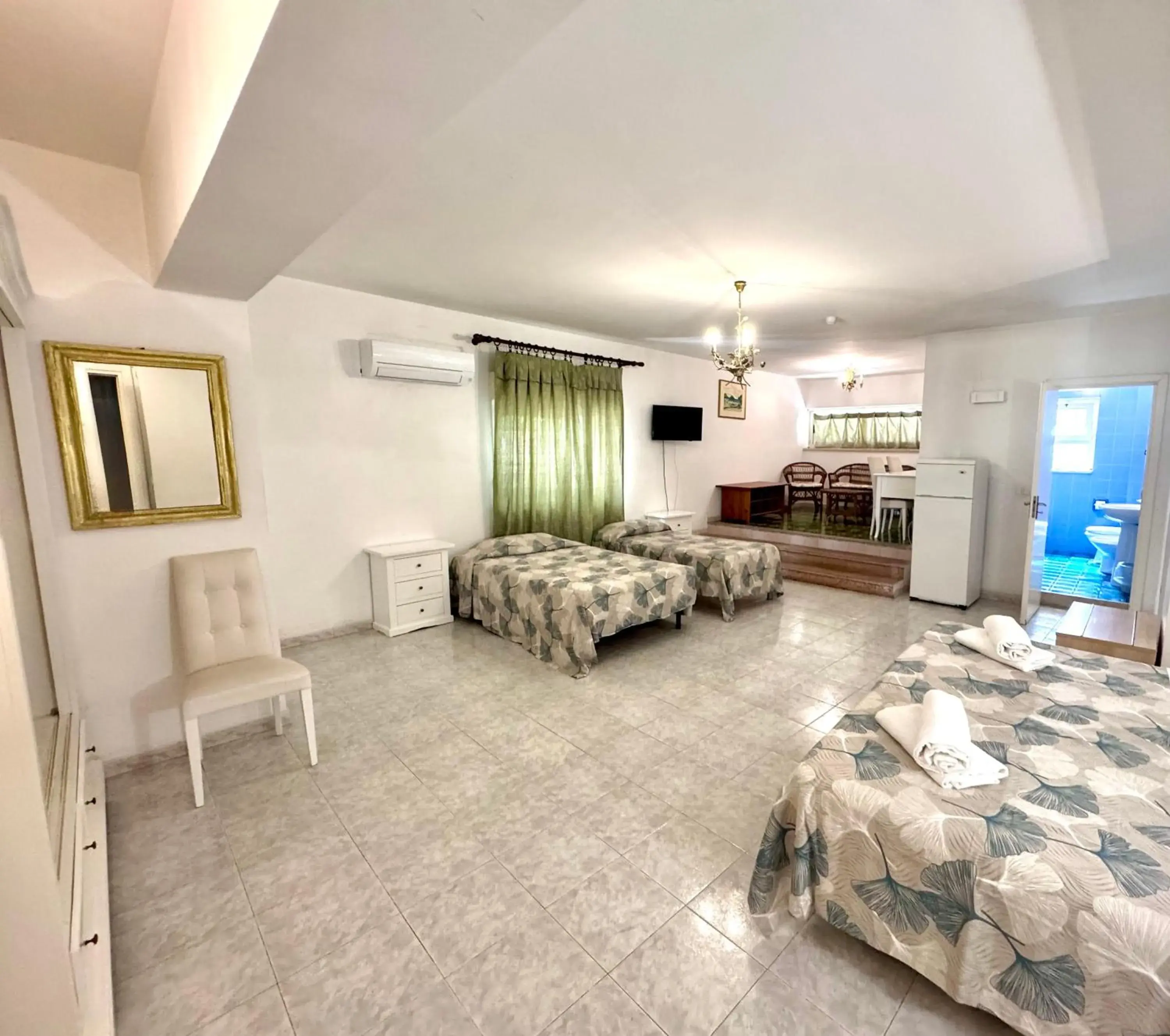 Bed in Hotel da Peppe Bed in Hotel da Peppe