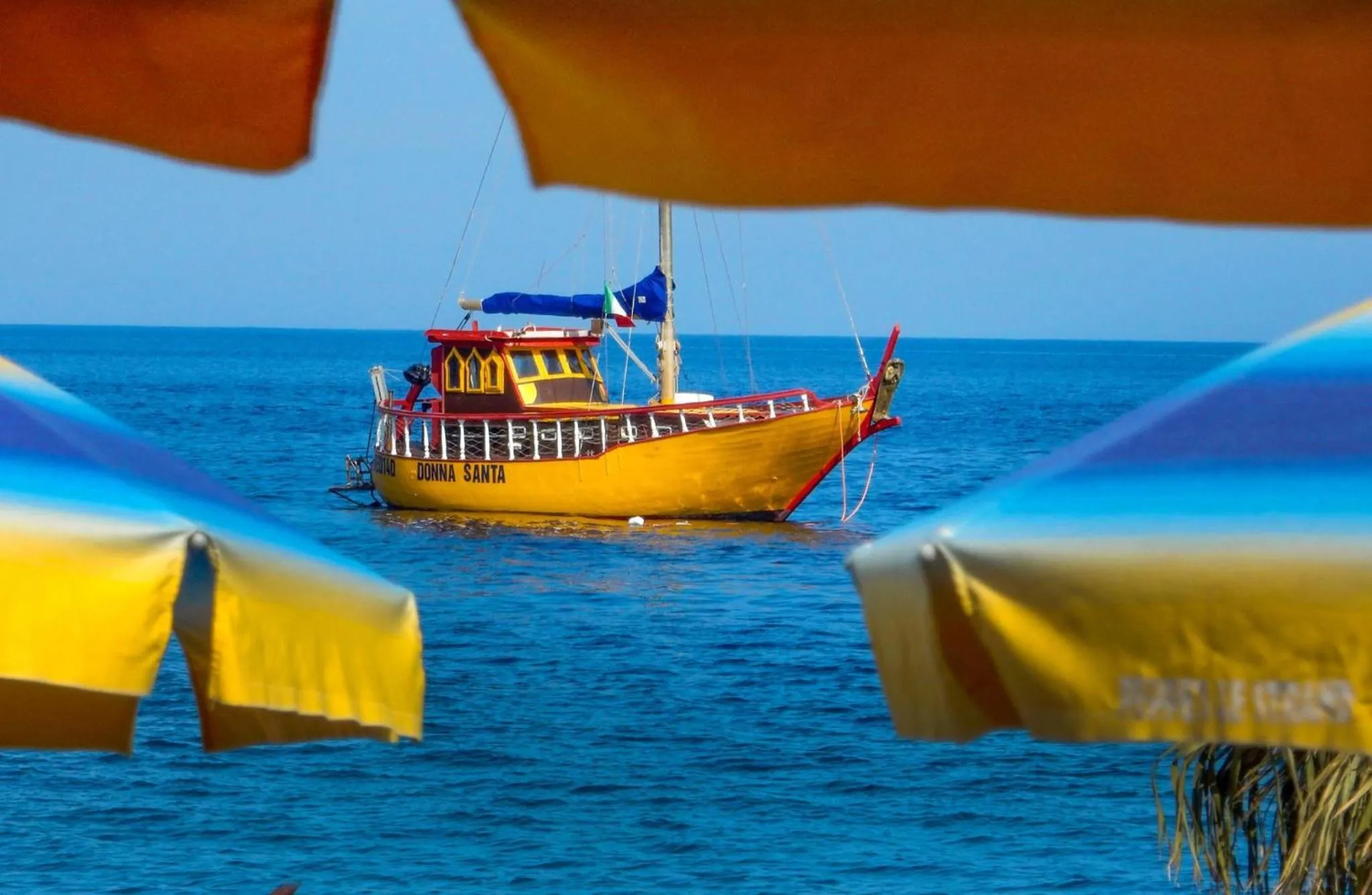 Sea view in Hotel da Peppe