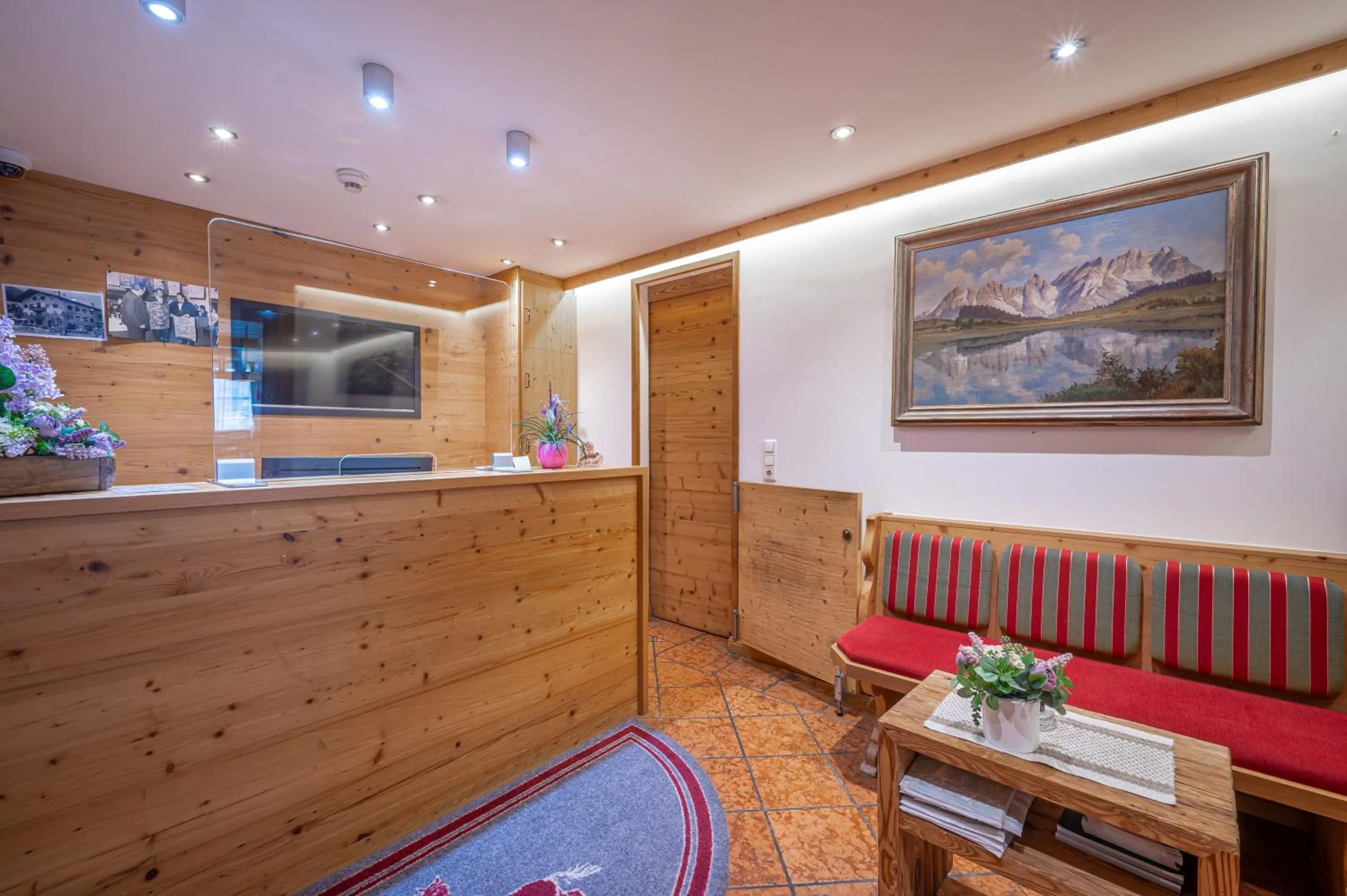 Lobby or reception in Hotel Rösslwirt