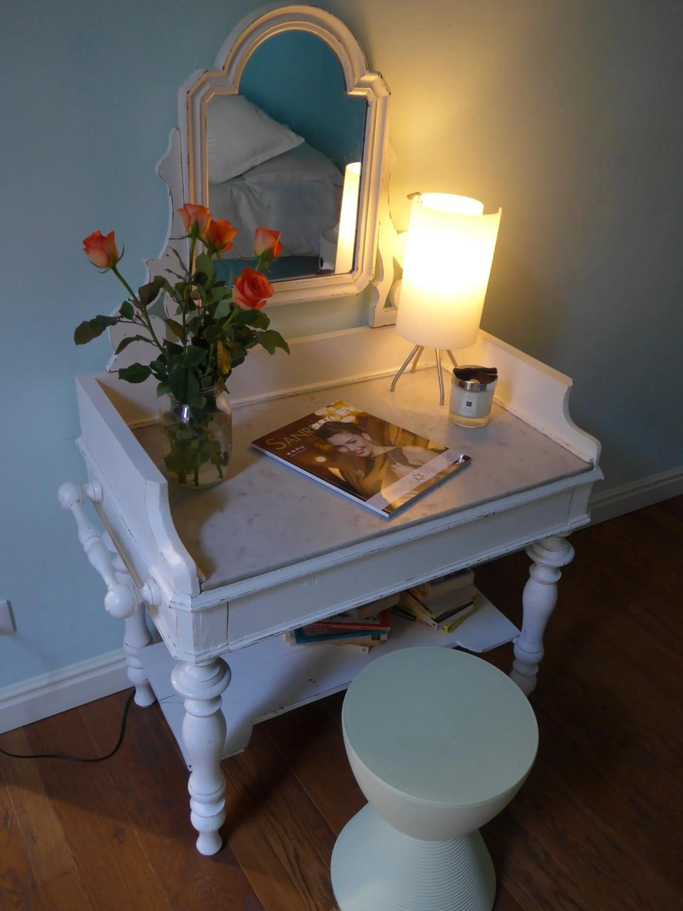 Decorative detail in B&B Casa Fenoglio