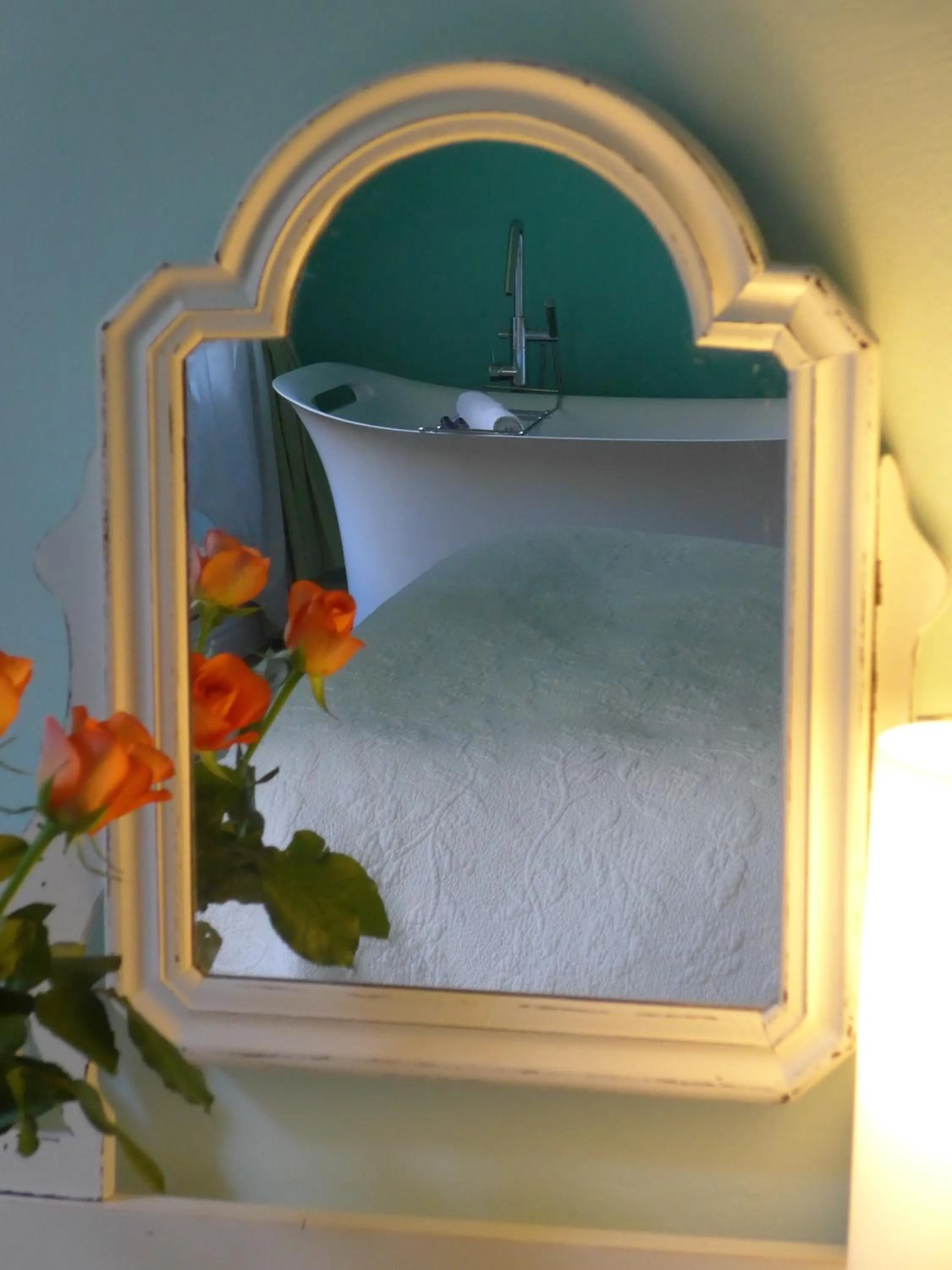 Decorative detail, Bed in B&B Casa Fenoglio