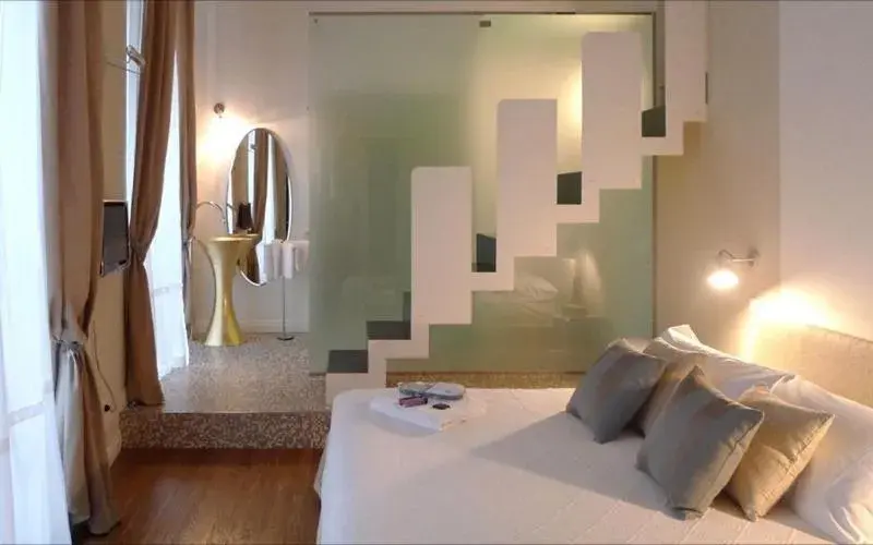 Quadruple Room - single occupancy in B&B Casa Fenoglio Quadruple Room - single occupancy in B&B Casa Fenoglio