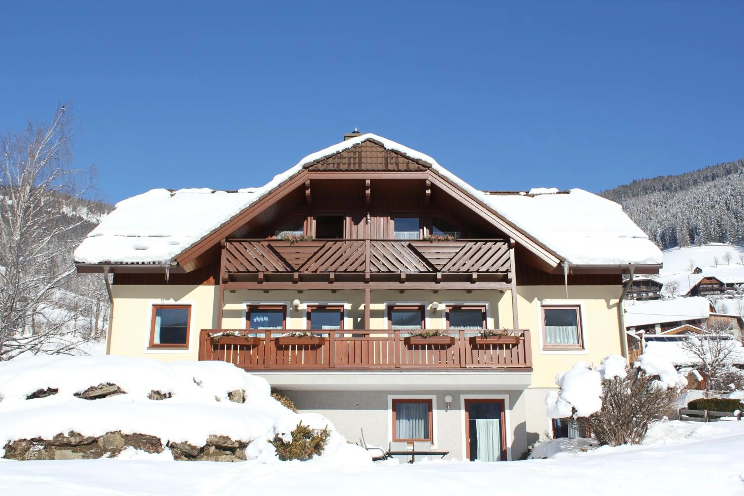 Property building in Ferienhaus Christina