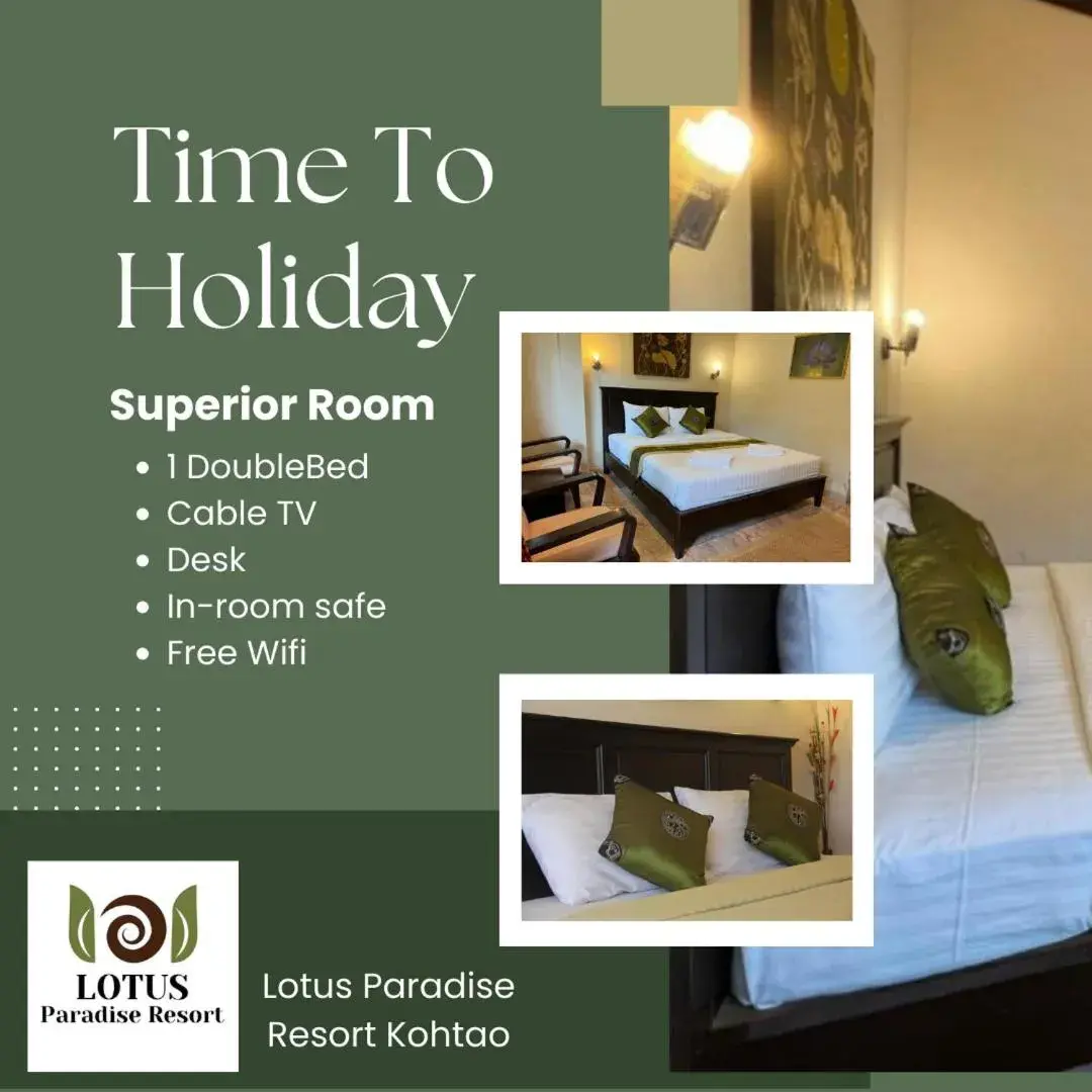 Superior Double Room in Lotus Paradise Resort - SHA PLUS Superior Double Room in Lotus Paradise Resort - SHA PLUS