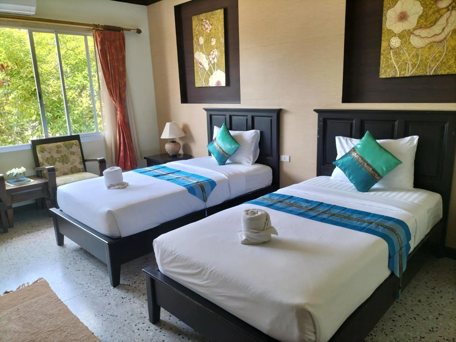 Bed in Lotus Paradise Resort - SHA PLUS