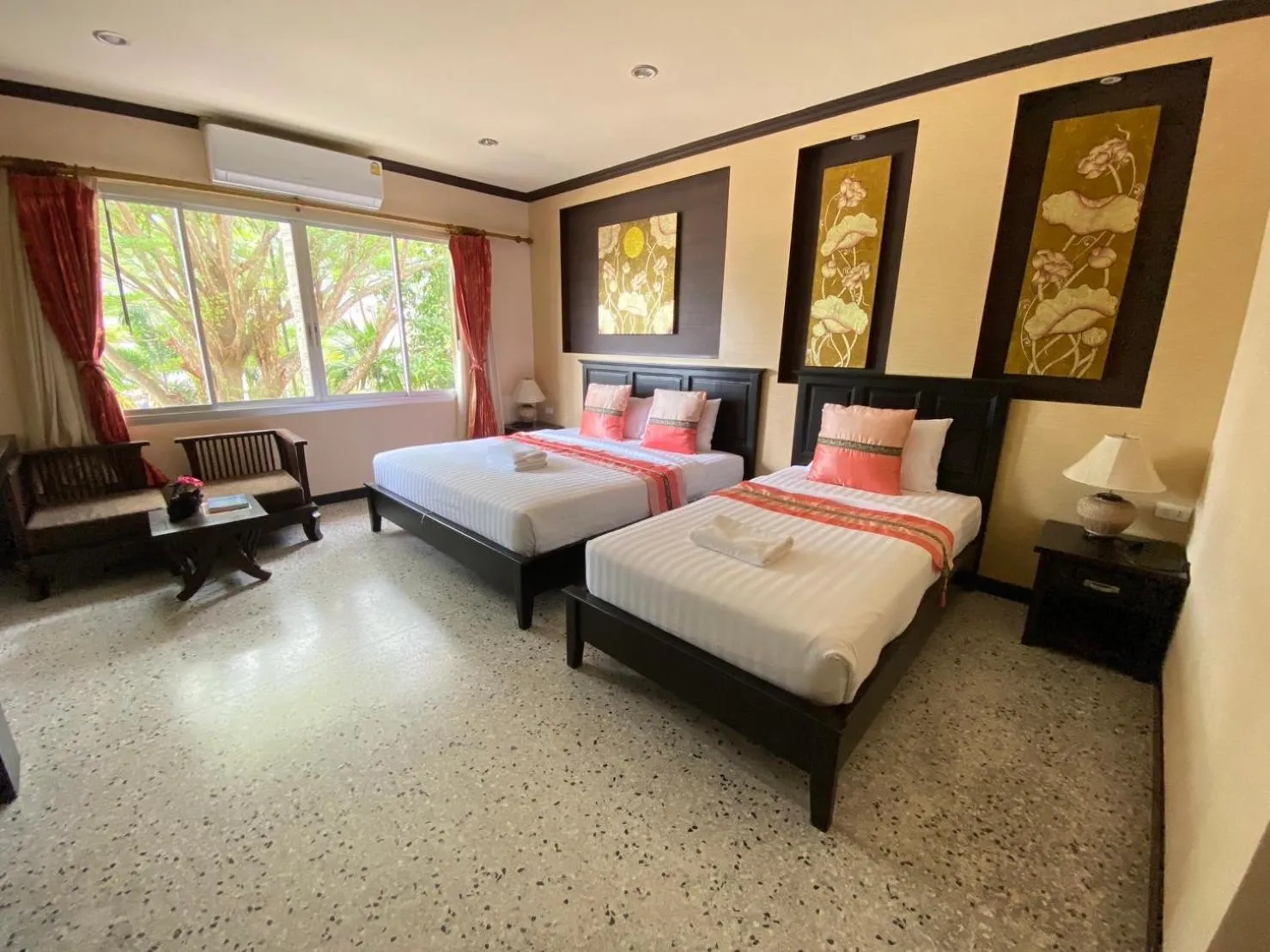 Bed in Lotus Paradise Resort - SHA PLUS