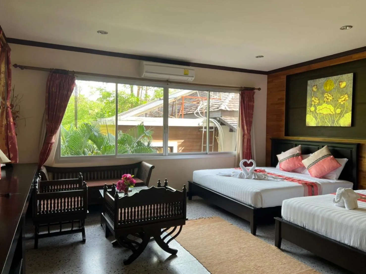 Bed in Lotus Paradise Resort - SHA PLUS