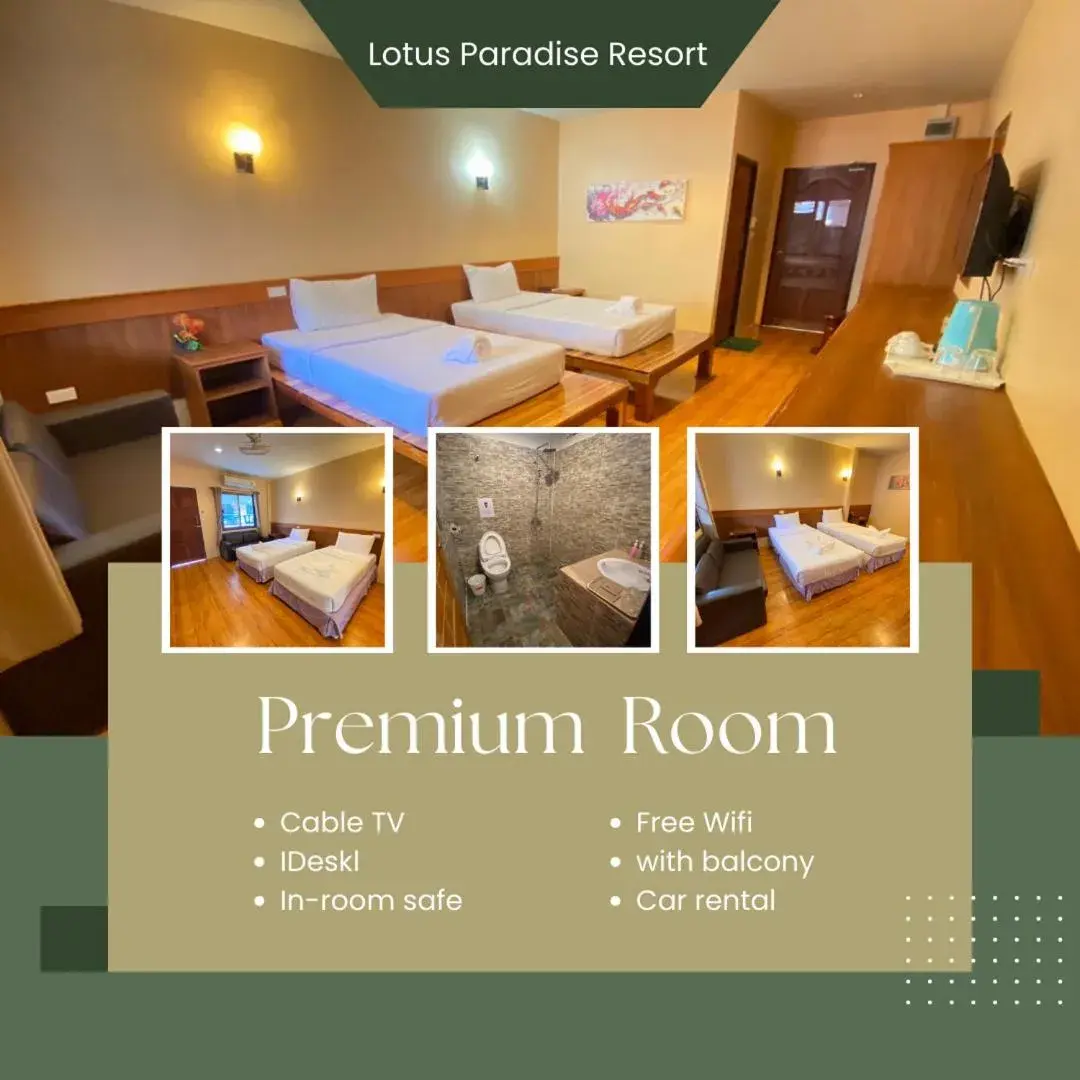 Premium Twin Room in Lotus Paradise Resort - SHA PLUS Premium Twin Room in Lotus Paradise Resort - SHA PLUS