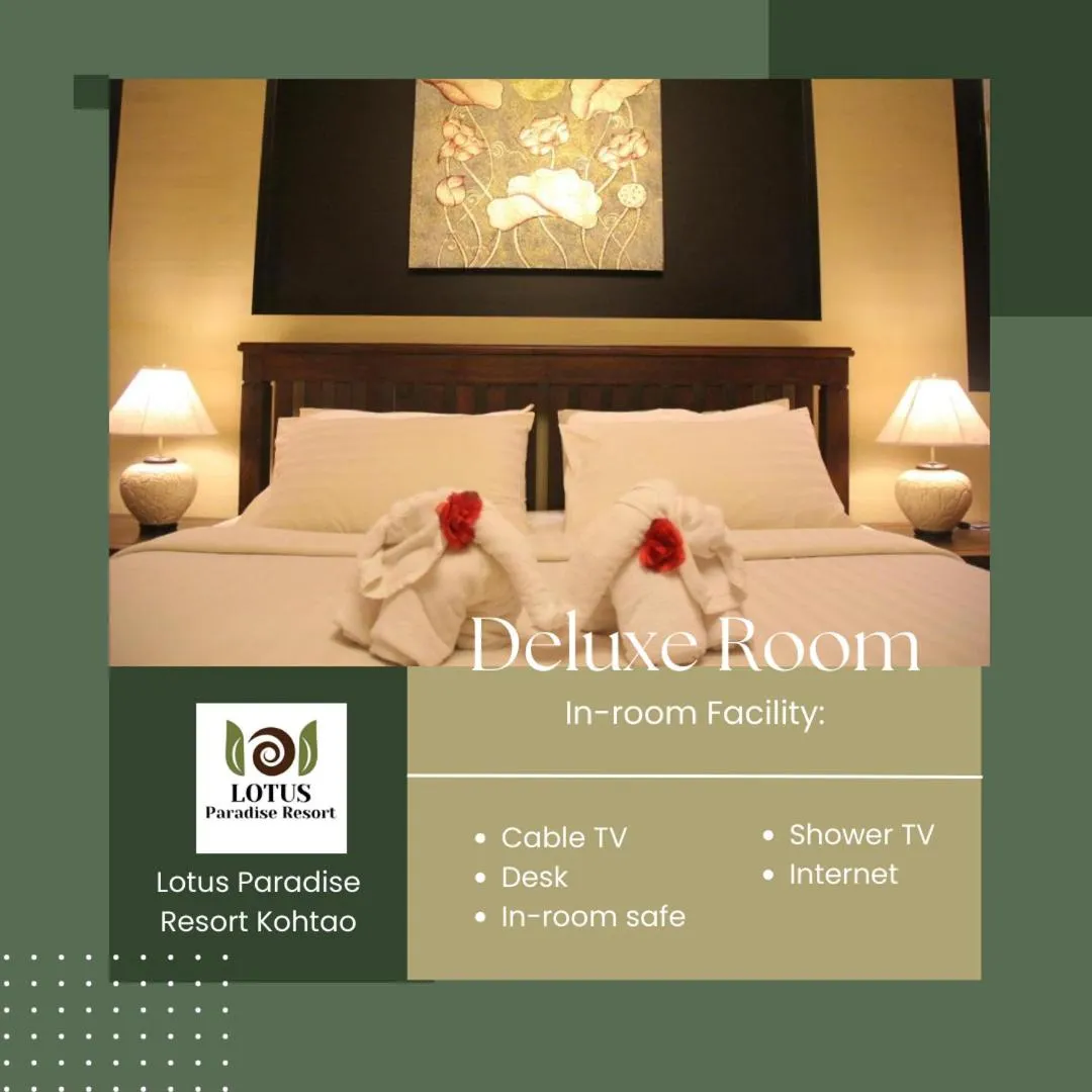 Bed in Lotus Paradise Resort - SHA PLUS